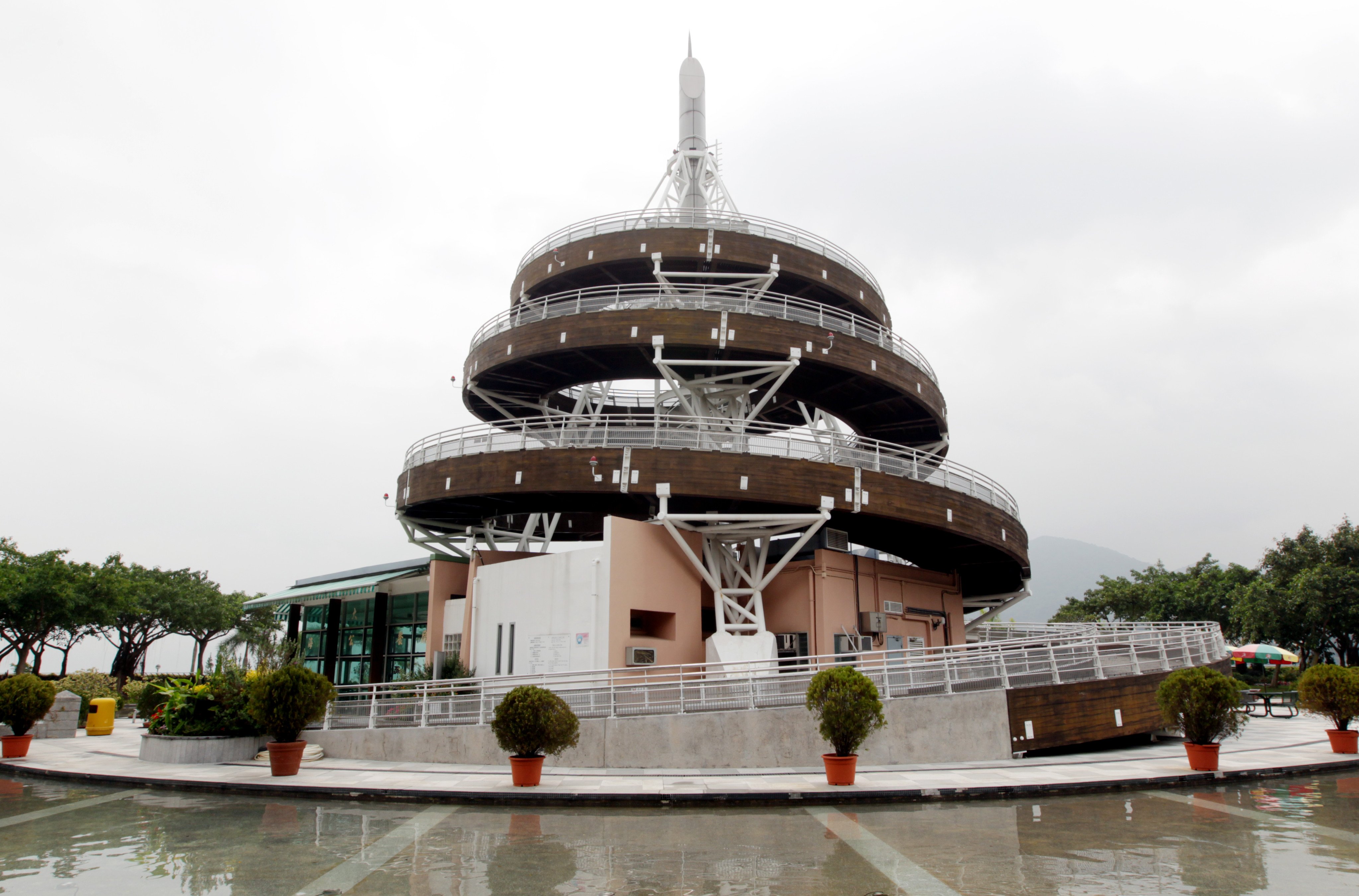 The tower was built to commemorate Hong Kong’s return to Chinese sovereignty in 1997. Photo: Handout