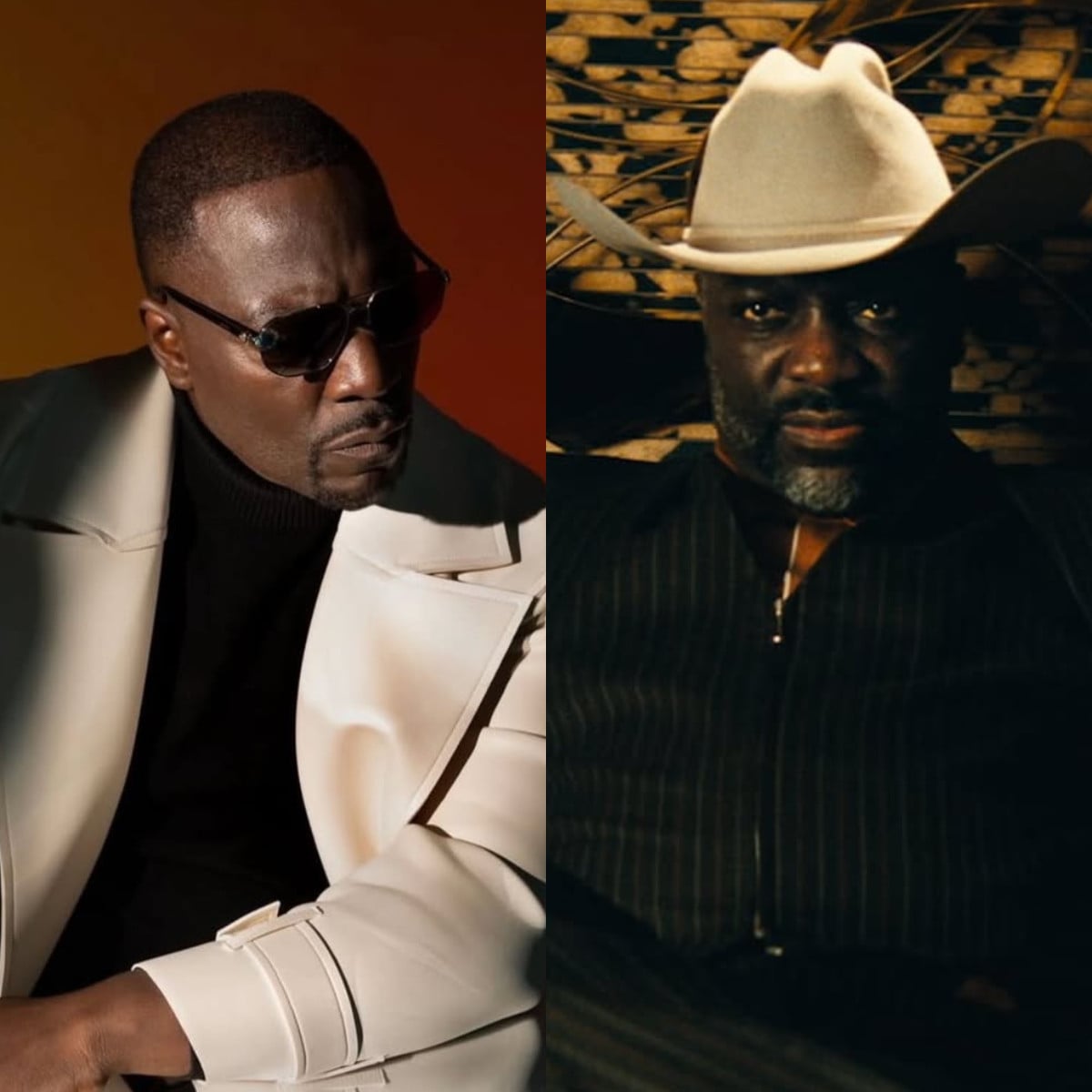 Adewale Akinnuoye-Agbaje plays Alamo in Euphoria season three. Photos: @therealadewale, @euphoria/Instagram
