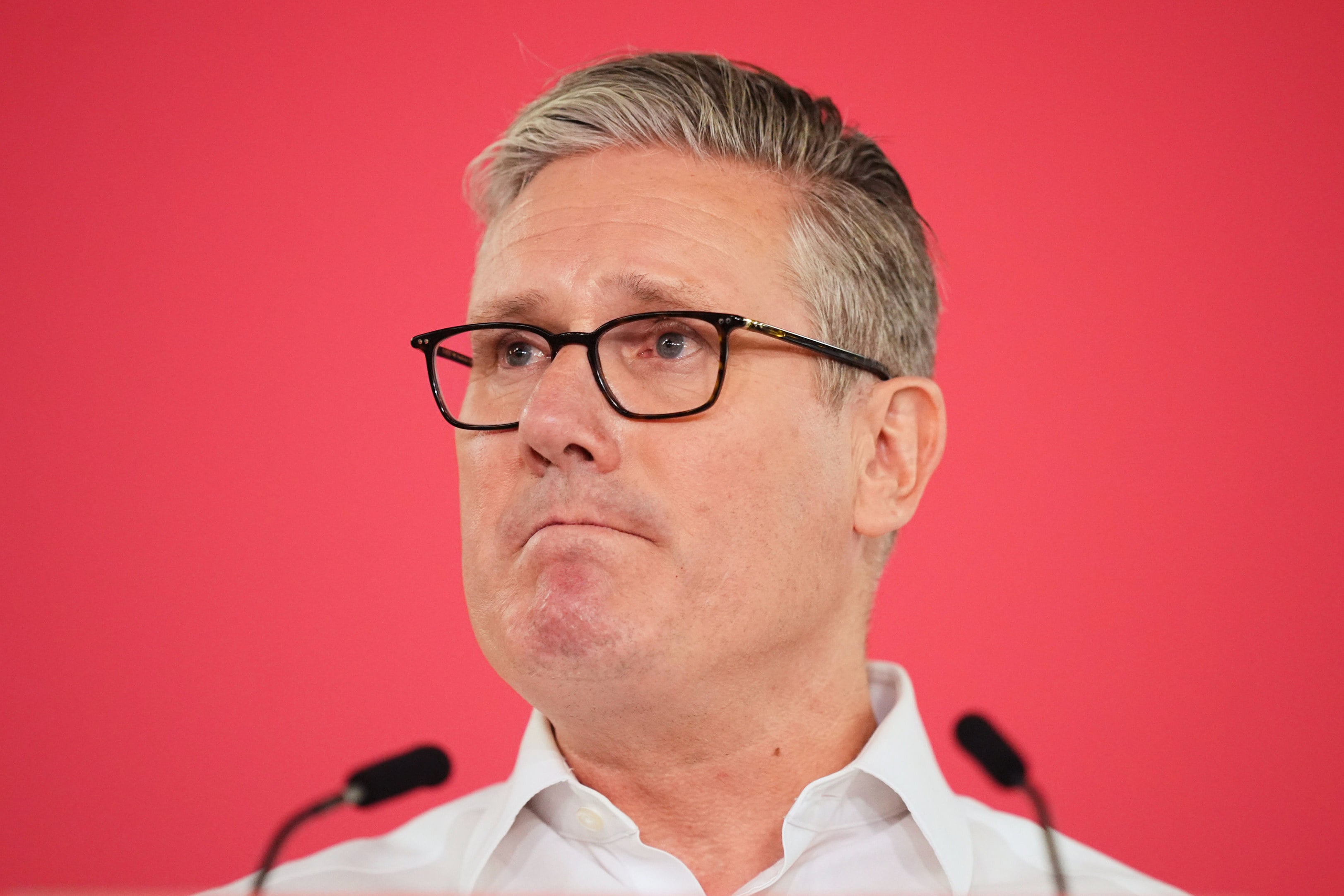 Britain’s Prime Minister Keir Starmer on Monday. Photo: PA via AP