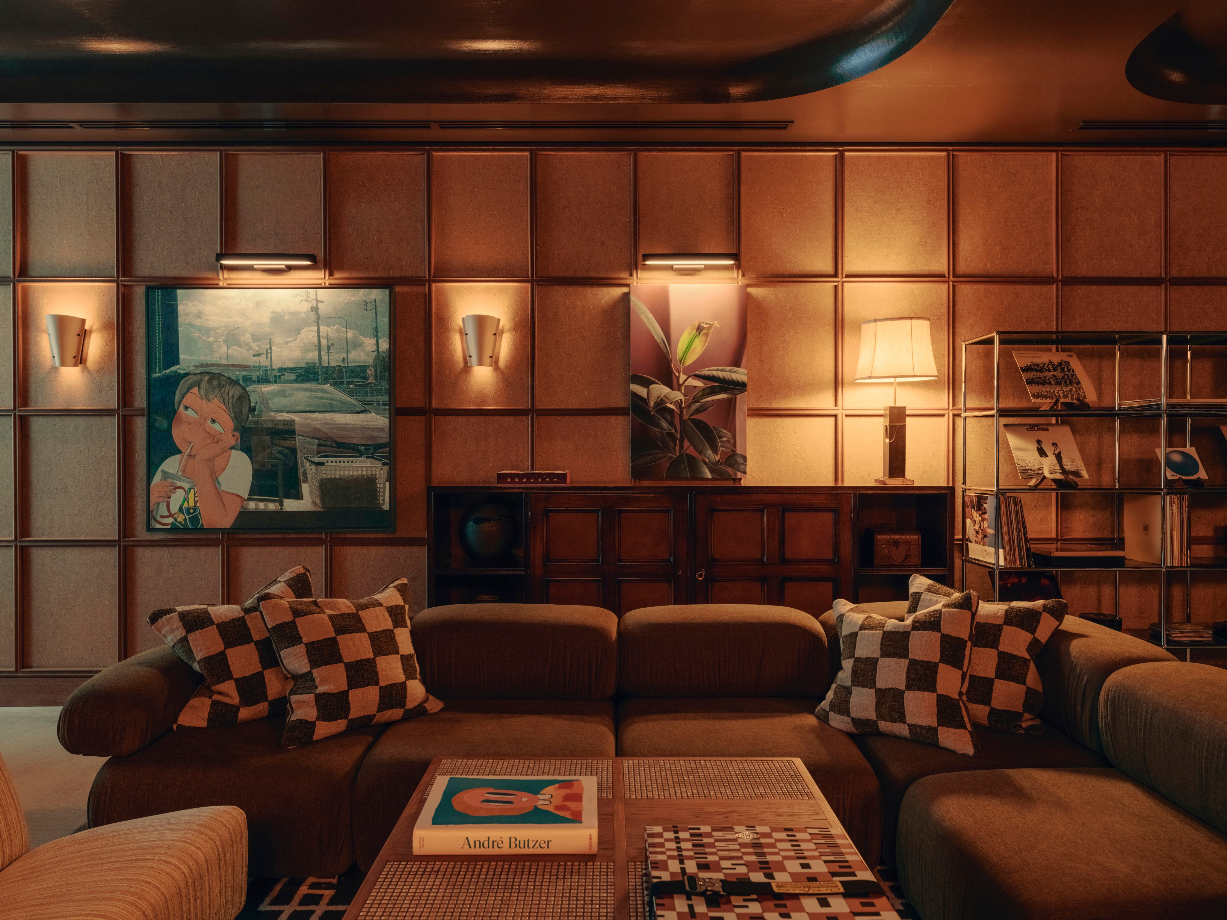 Design features at the newly opened Soho House Tokyo include vintage furniture and artworks by Japan-based artists. Photo: Handout