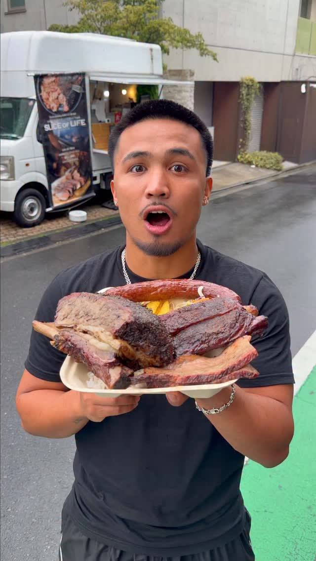 In one video posted to his social media account, food influencer Cian Abion reviewed a Tokyo barbecue truck, calling its A5 Wagyu “dry” and spitting it back out. Photo: Instagram/lifeofcian