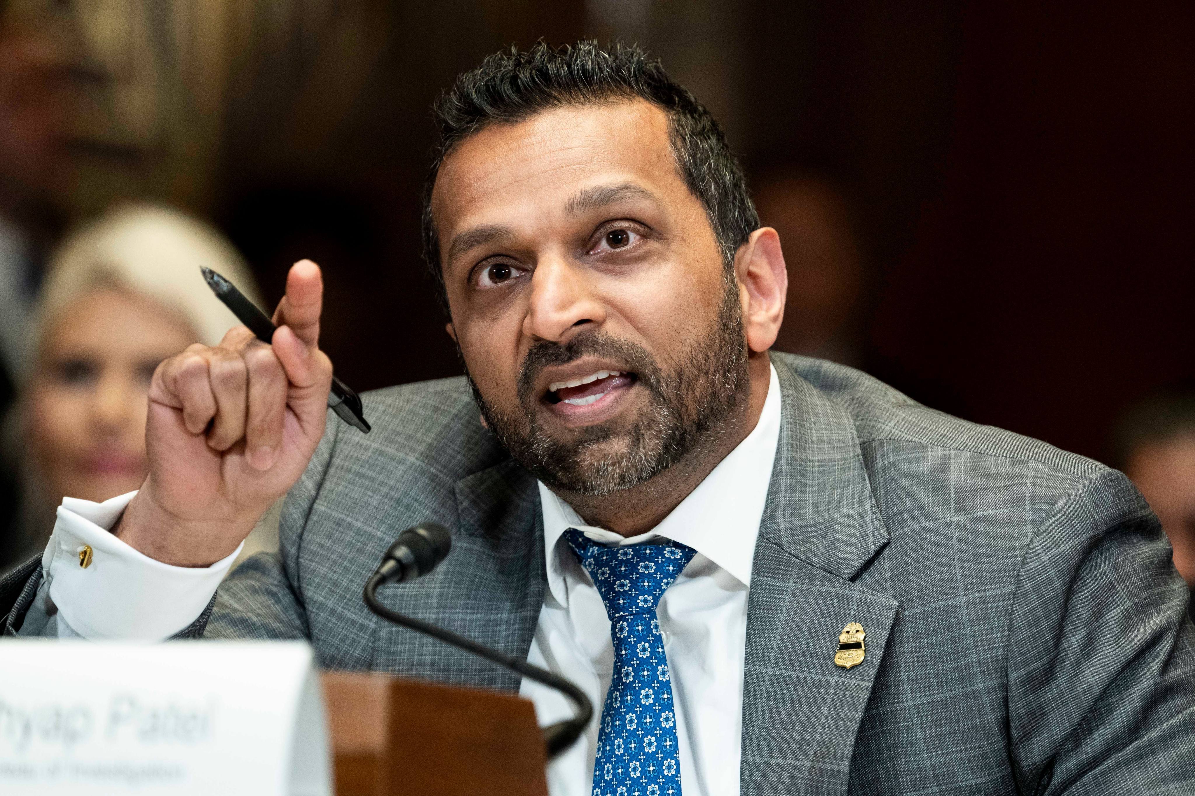 FBI Director Kash Patel at Tuesday’s Senate hearing. Photo: dpa