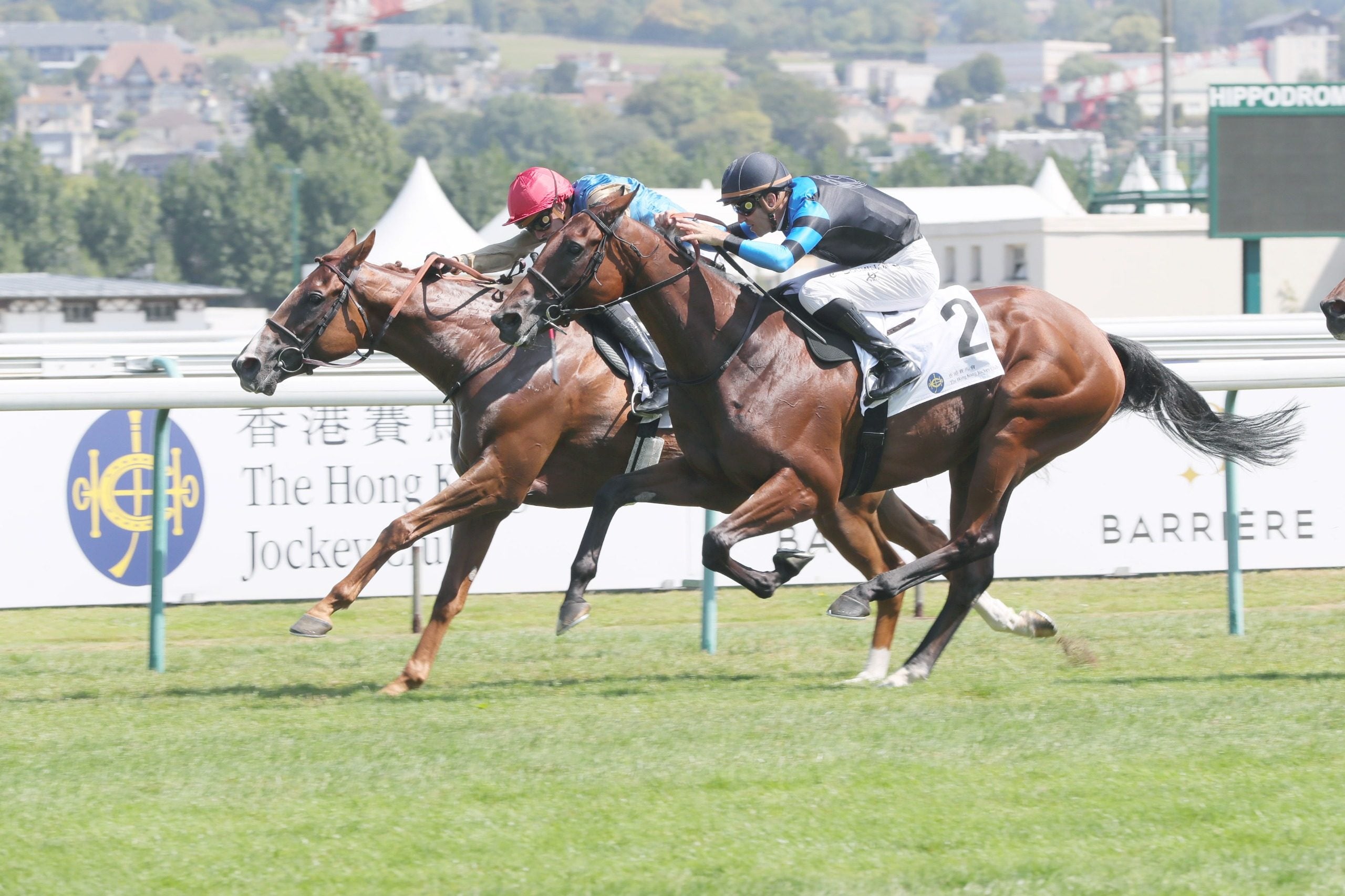 The French city of Deauville hosts several HKJC trophy races in August each year. Photo: HKJC