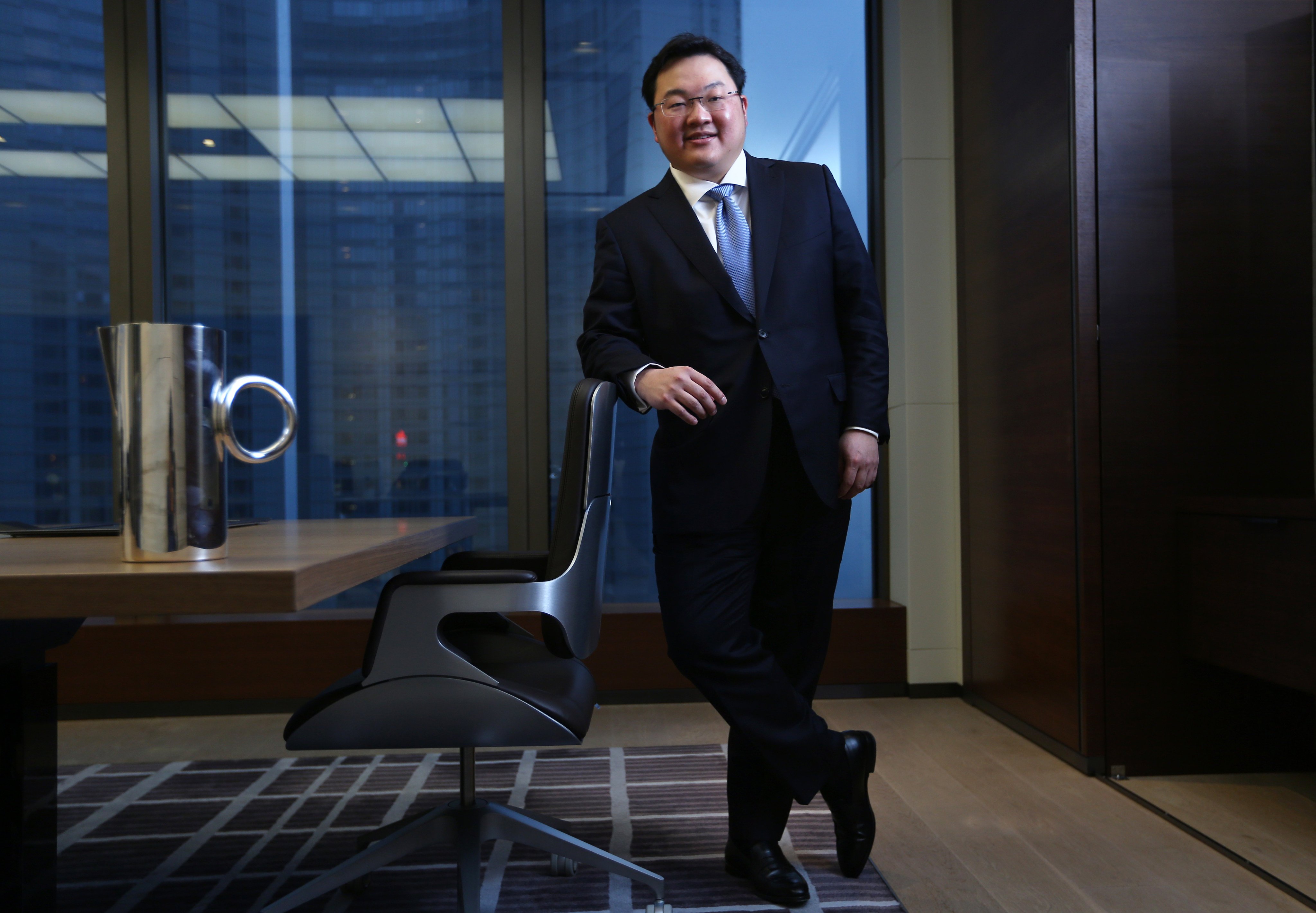 Jho Low poses for a photo at his Jynwel Capital office in Hong Kong on March 11, 2015. Photo: SCMP