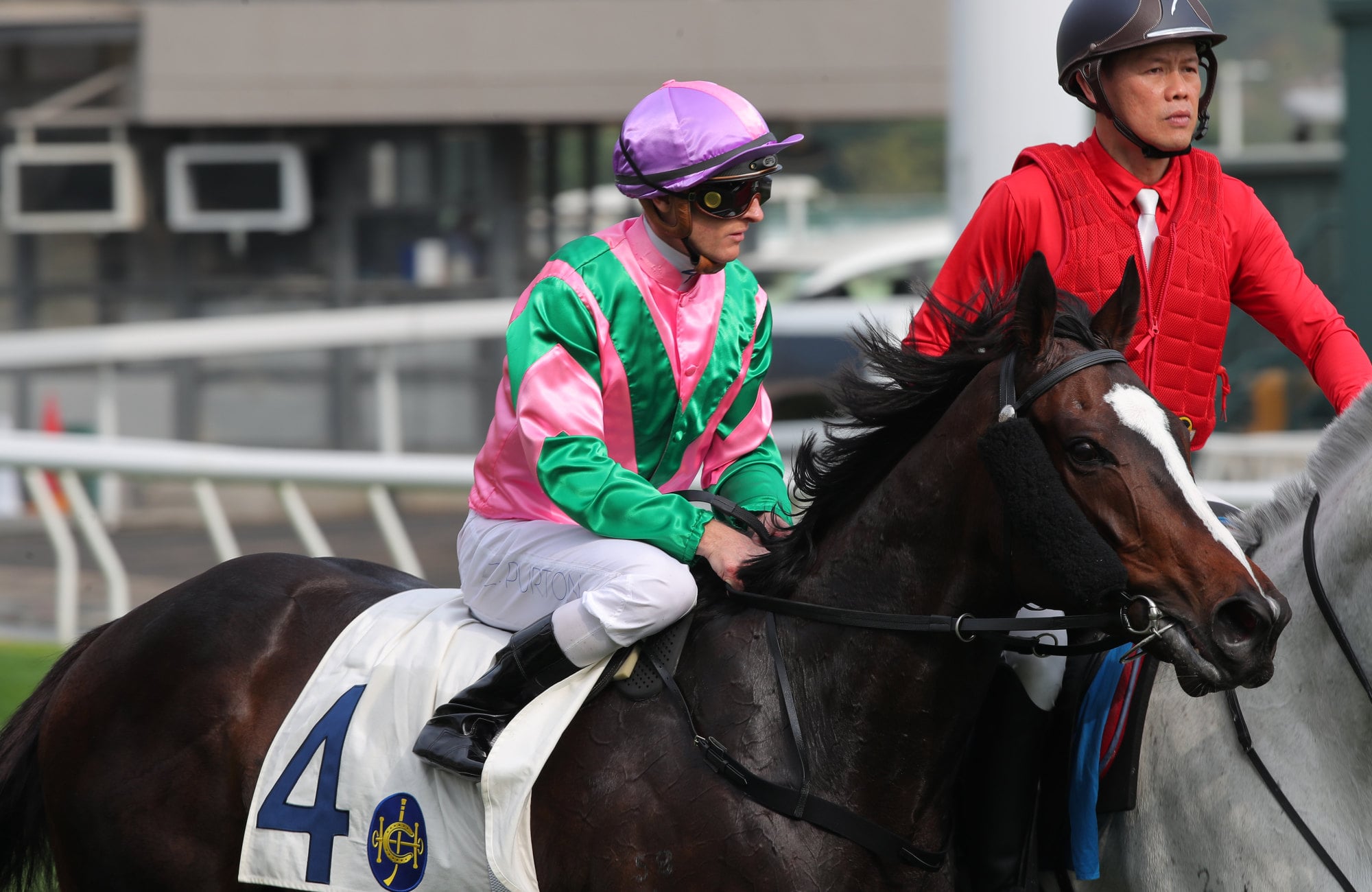 Zac Purton returns after winning aboard Aerovolanic at Sha Tin. Photo: Kenneth Chan