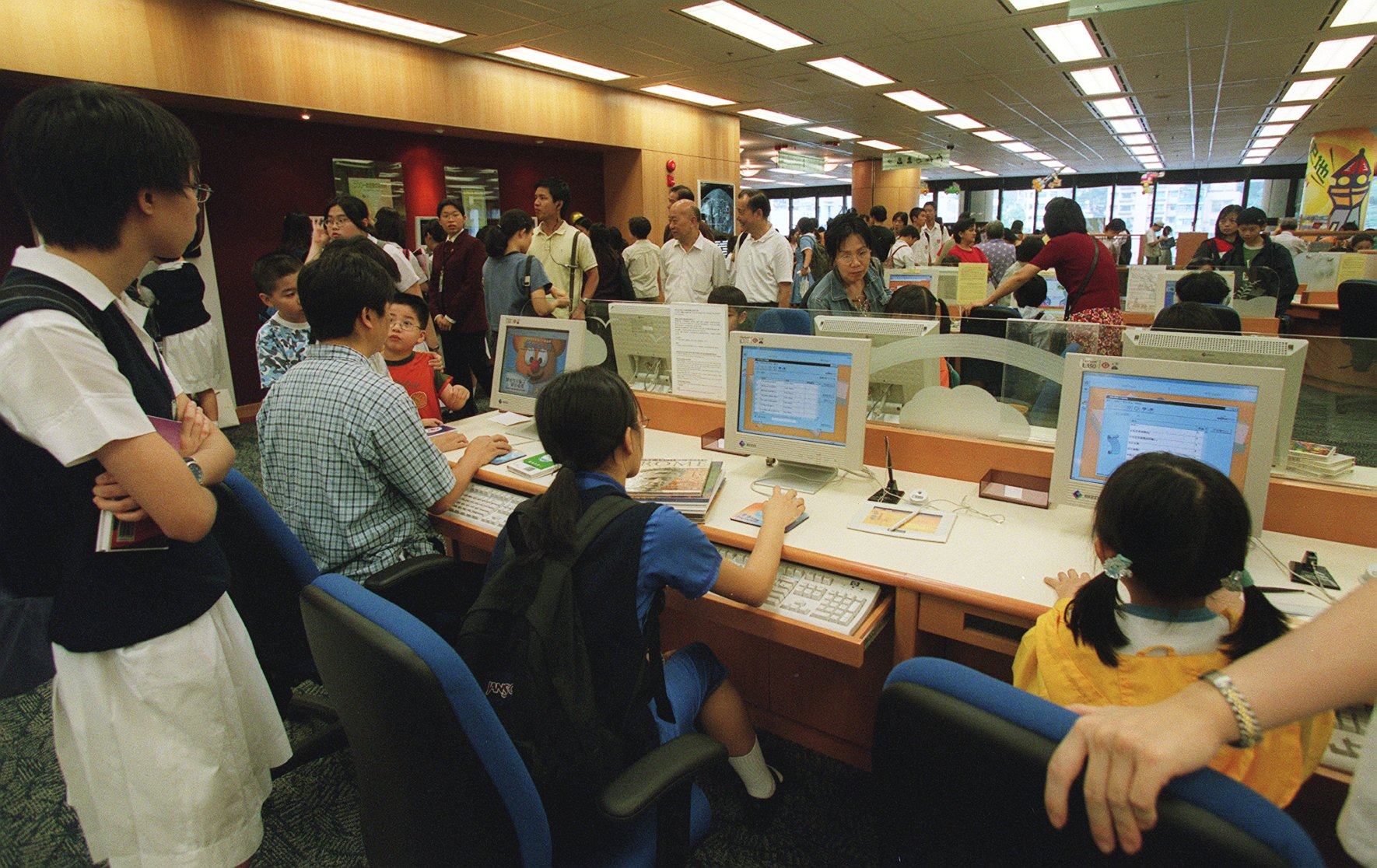Hong Kong’s Central Library was mired by controversy and criticism prior to its opening in May 2001. Photo: David Wong