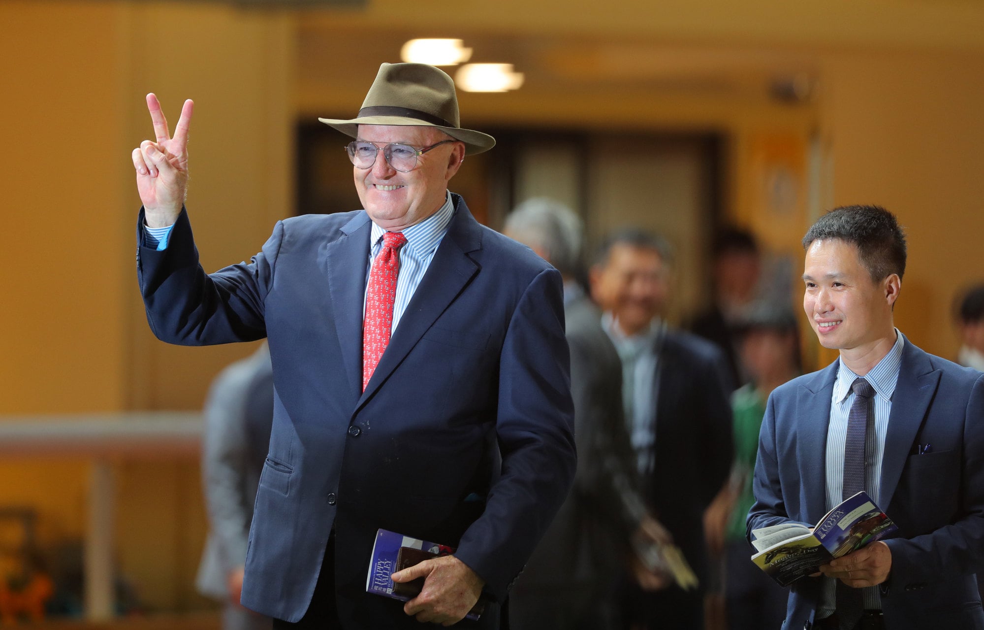 David Hayes at Happy Valley. David Hayes at Happy Valley.