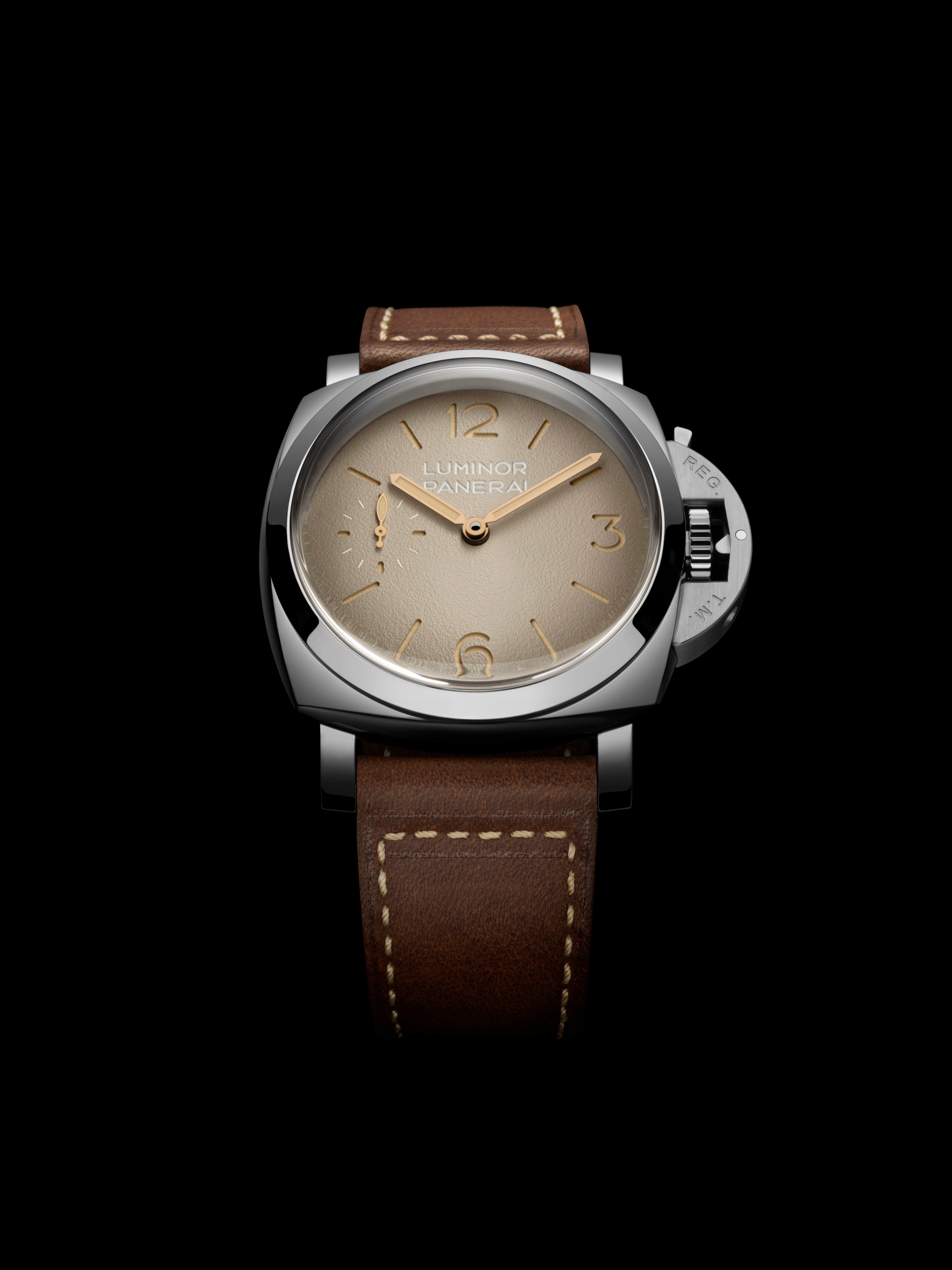 All Panerai watches owe a debt to the brand’s past as a trusted supplier of watches to the Italian Navy. Even to this day, all the brand’s watches – including the urbane Luminor model – are mechanical. Photo: Handout