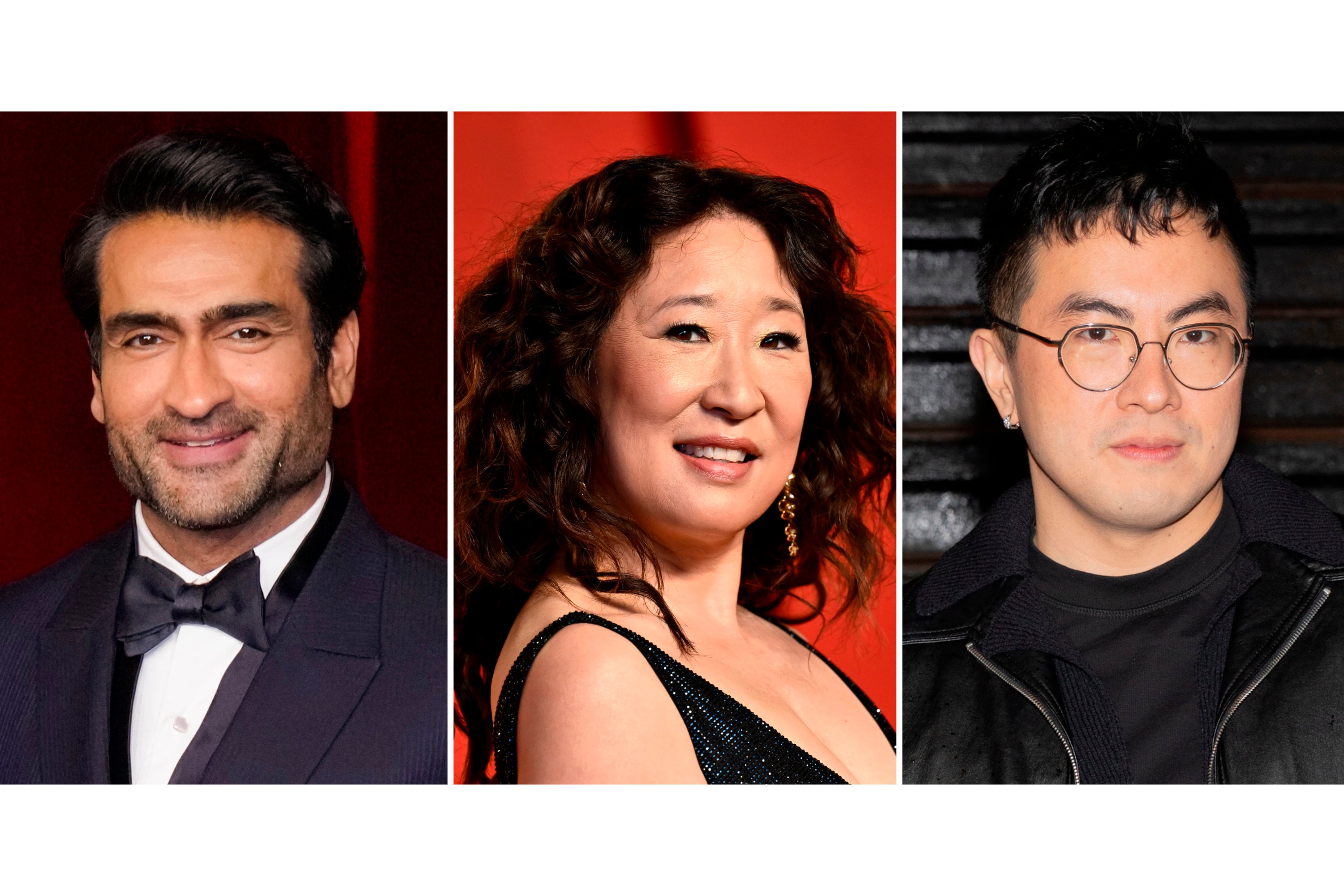 (From left) Kumail Nanjiani, Sandra Oh and Bowen Yang are among 15 people of AAPI heritage interviewed for The A List: 15 Stories from Asian and Pacific Diasporas, which is now streaming on HBO Max. Photo: AP