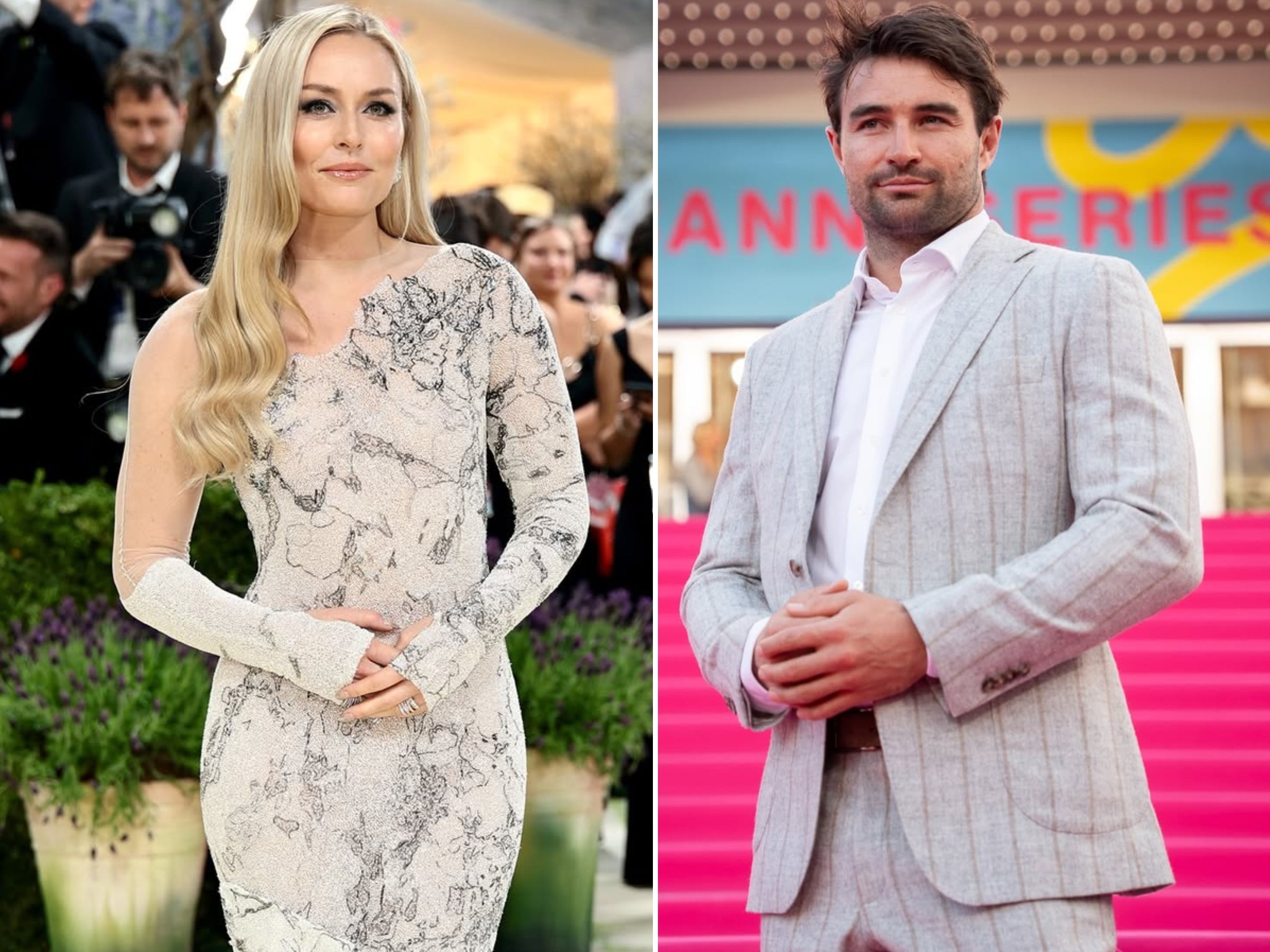 Lindsey Vonn is rumoured to be seeing fellow Olympian Matthieu Bailet. Photos: @lindseyvonn, @matthieu_bailet/Instagram