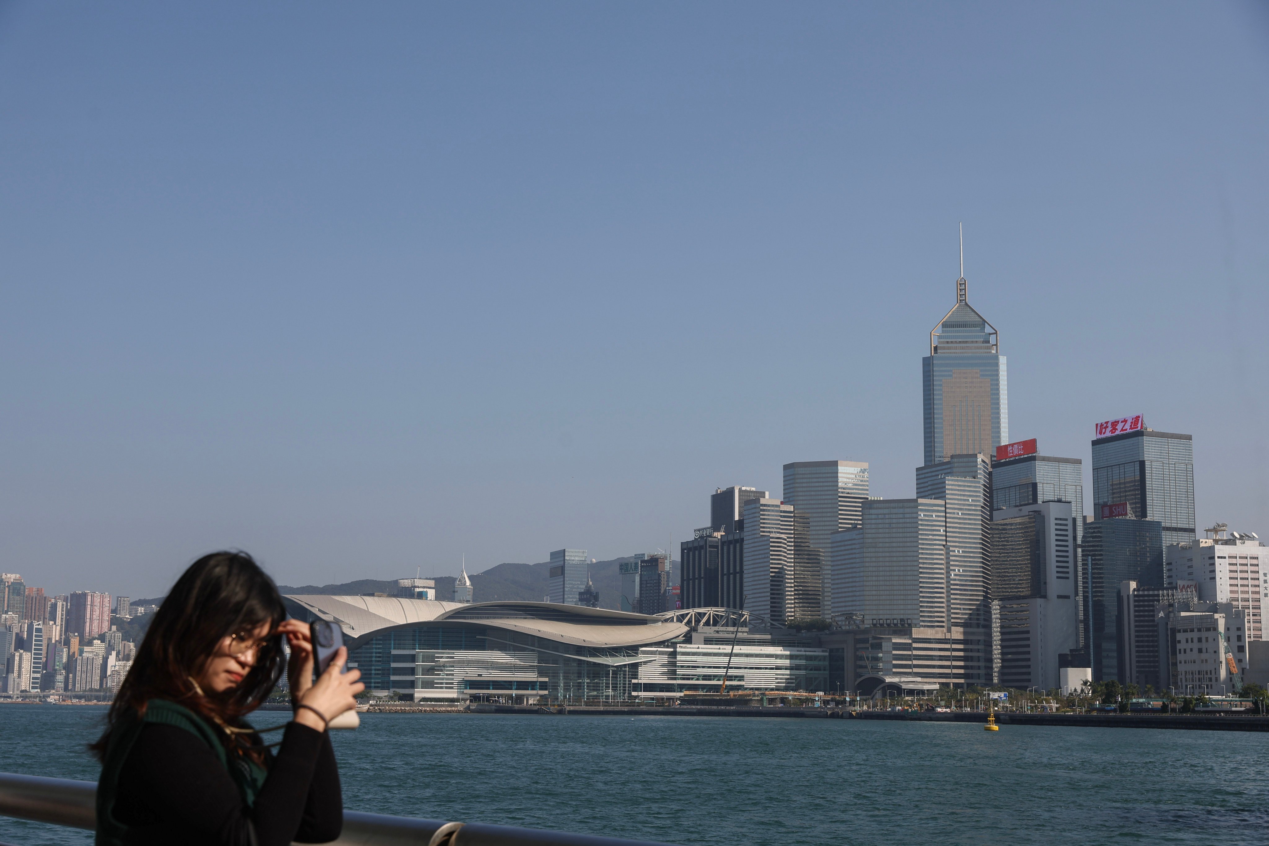 A view of Hong Kong’s Wan Chai district on January 17, 2025. Photo: Edmond So