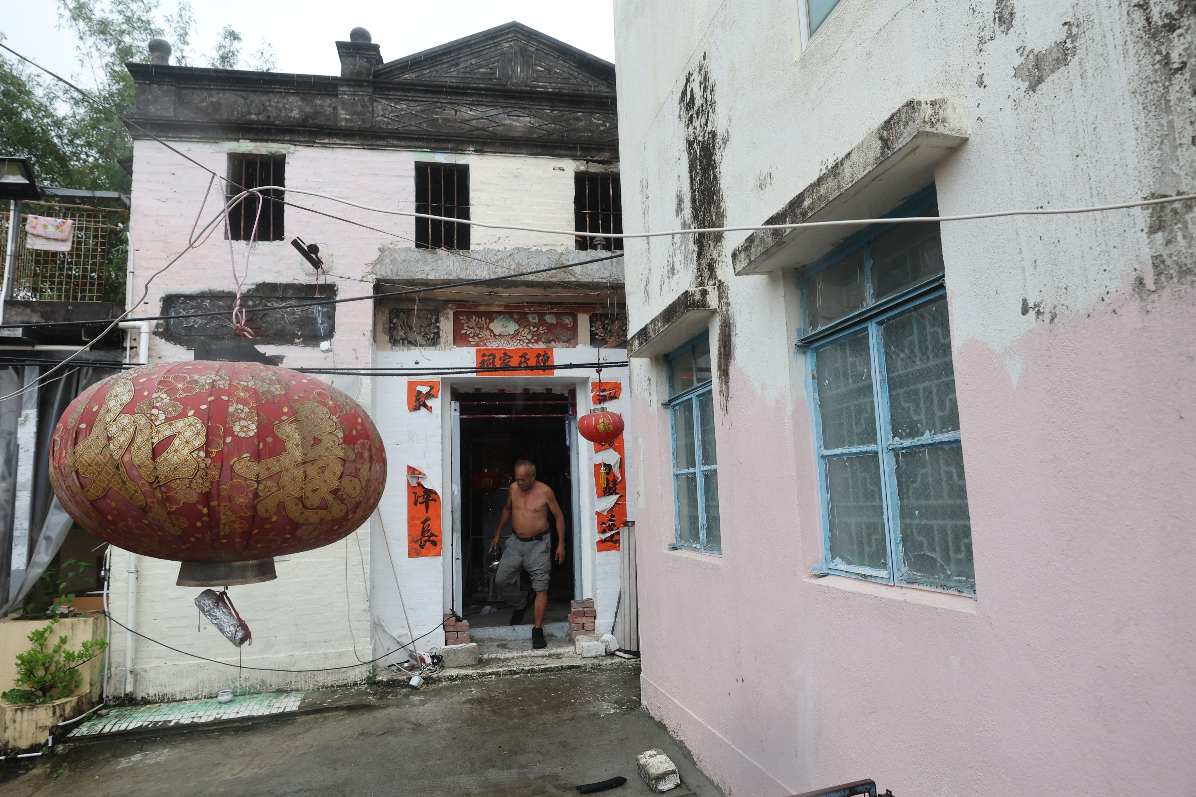 The ancestral hall of the Chan clan, which has lived in Tin Sam Tsuen in Hung Shui Kiu for for more than 360 years. Photo: Edmond So