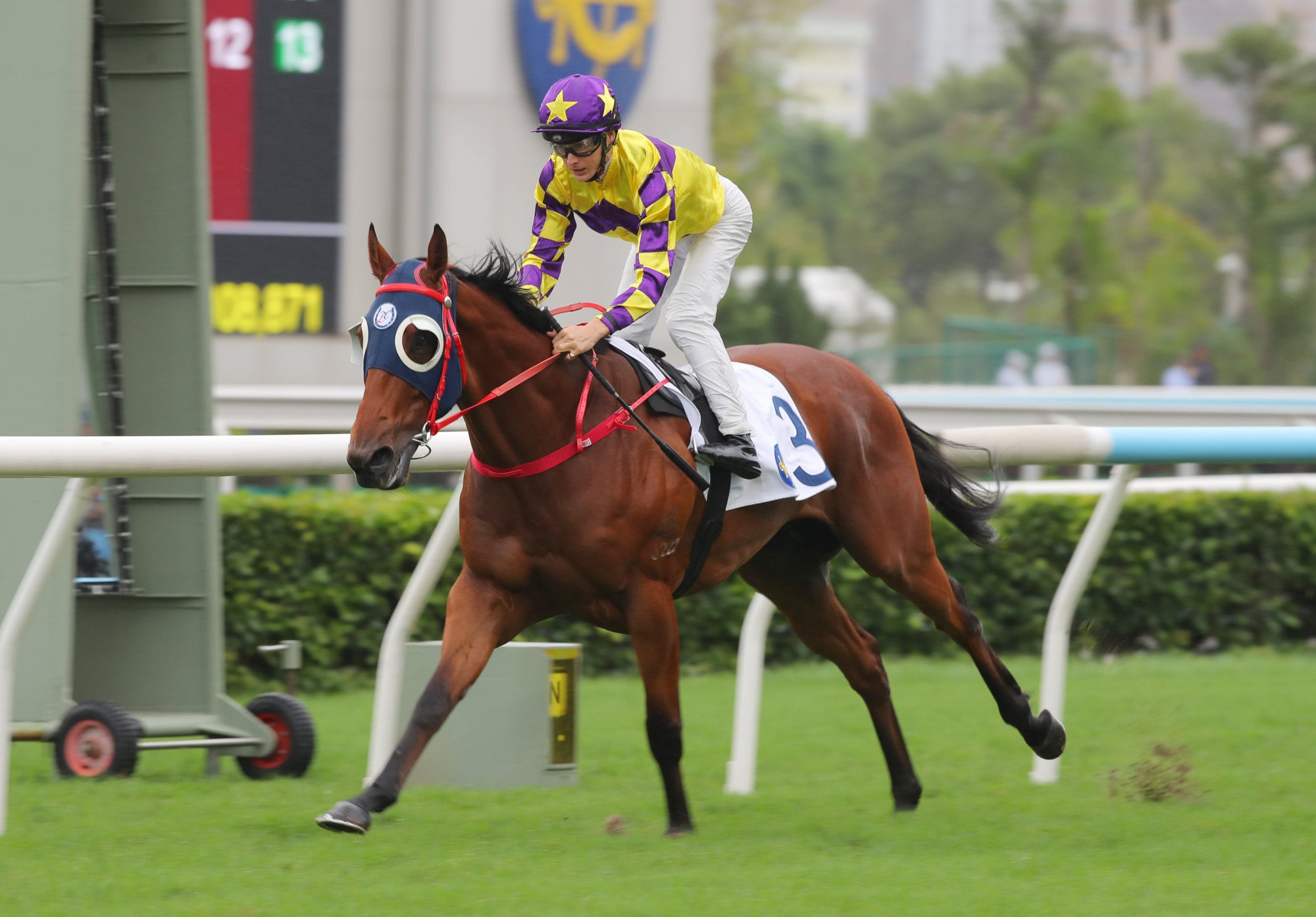 Enjoy Golf breezes home at Sha Tin. Enjoy Golf breezes home at Sha Tin.