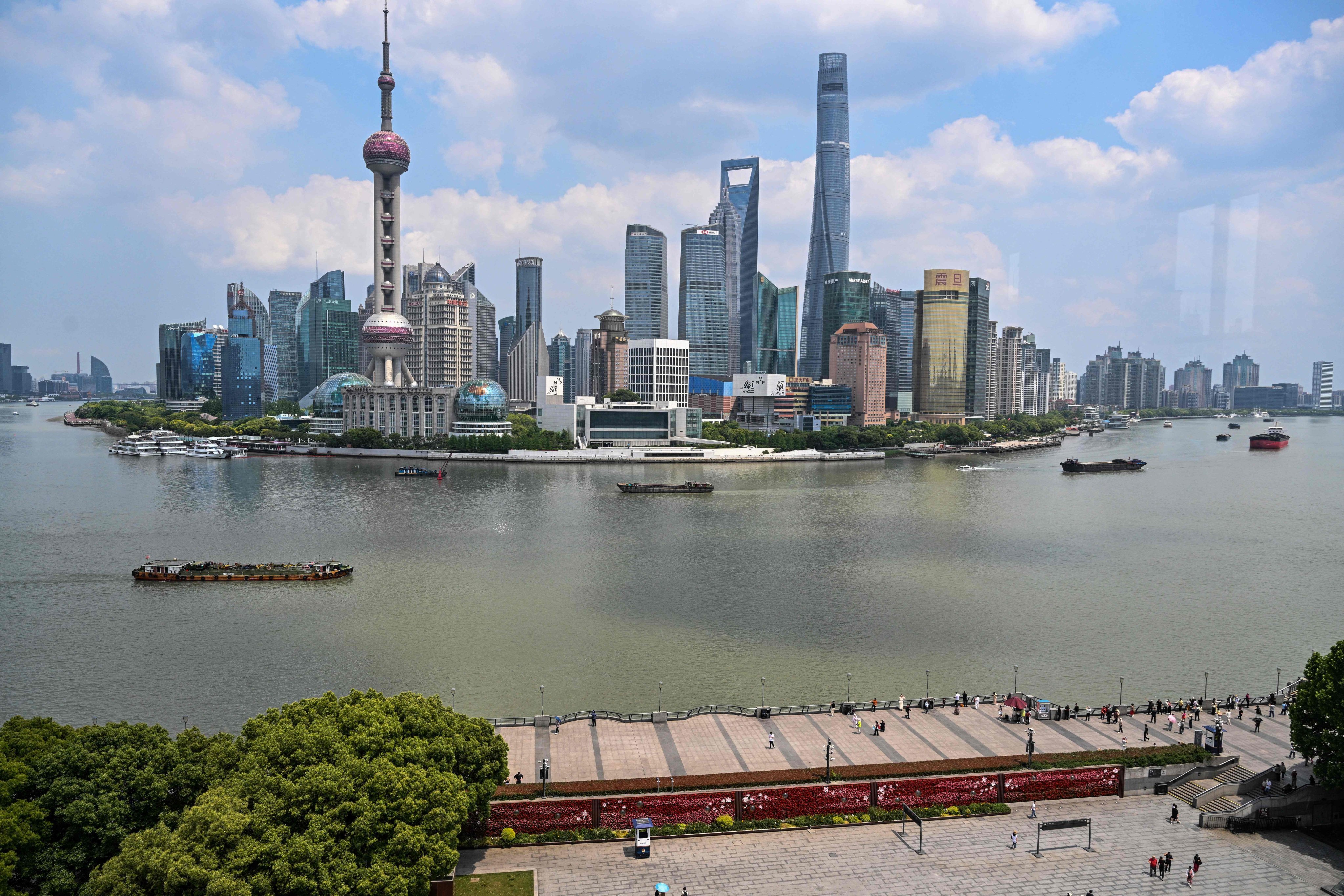 Shanghai led the way among China's first-tier cites for secondary home price rises in April. Photo: AFP