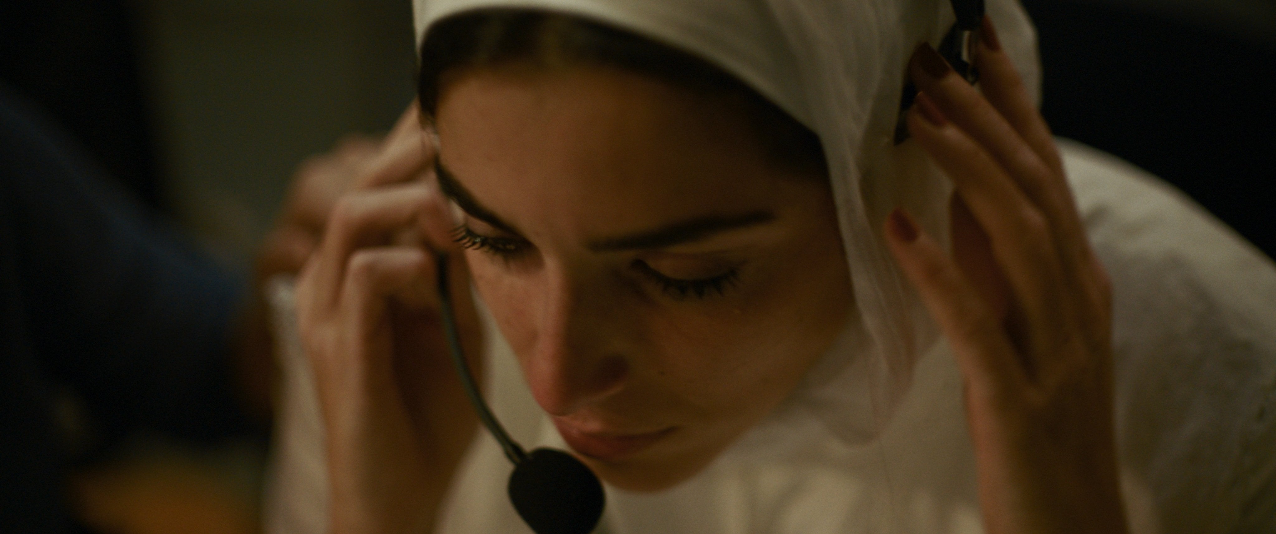 Saja Kilani in a still from The Voice of Hind Rajab.