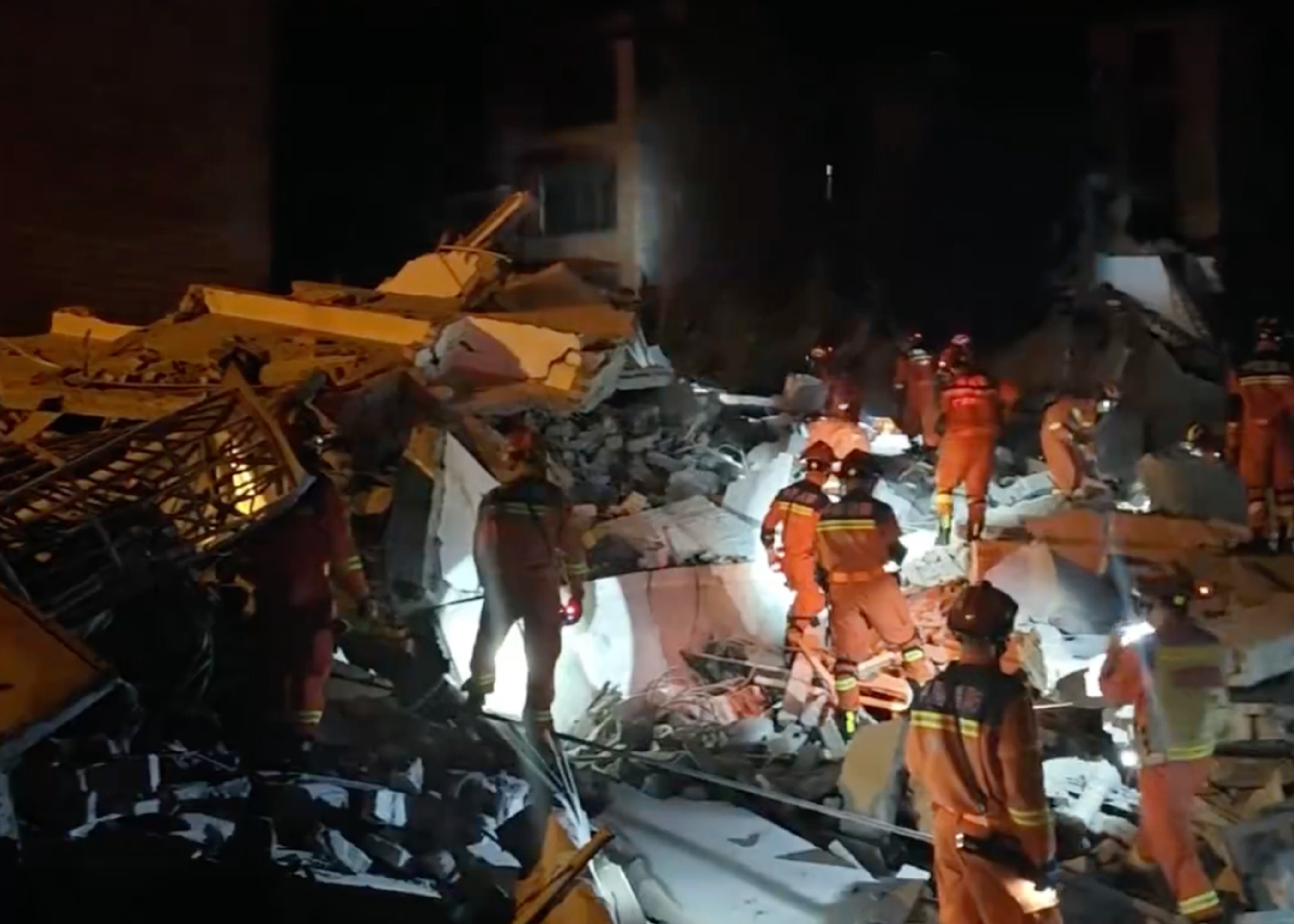 A magnitude 5.2 earthquake struck Guangxi at 12.21am Monday. Photo: Handout