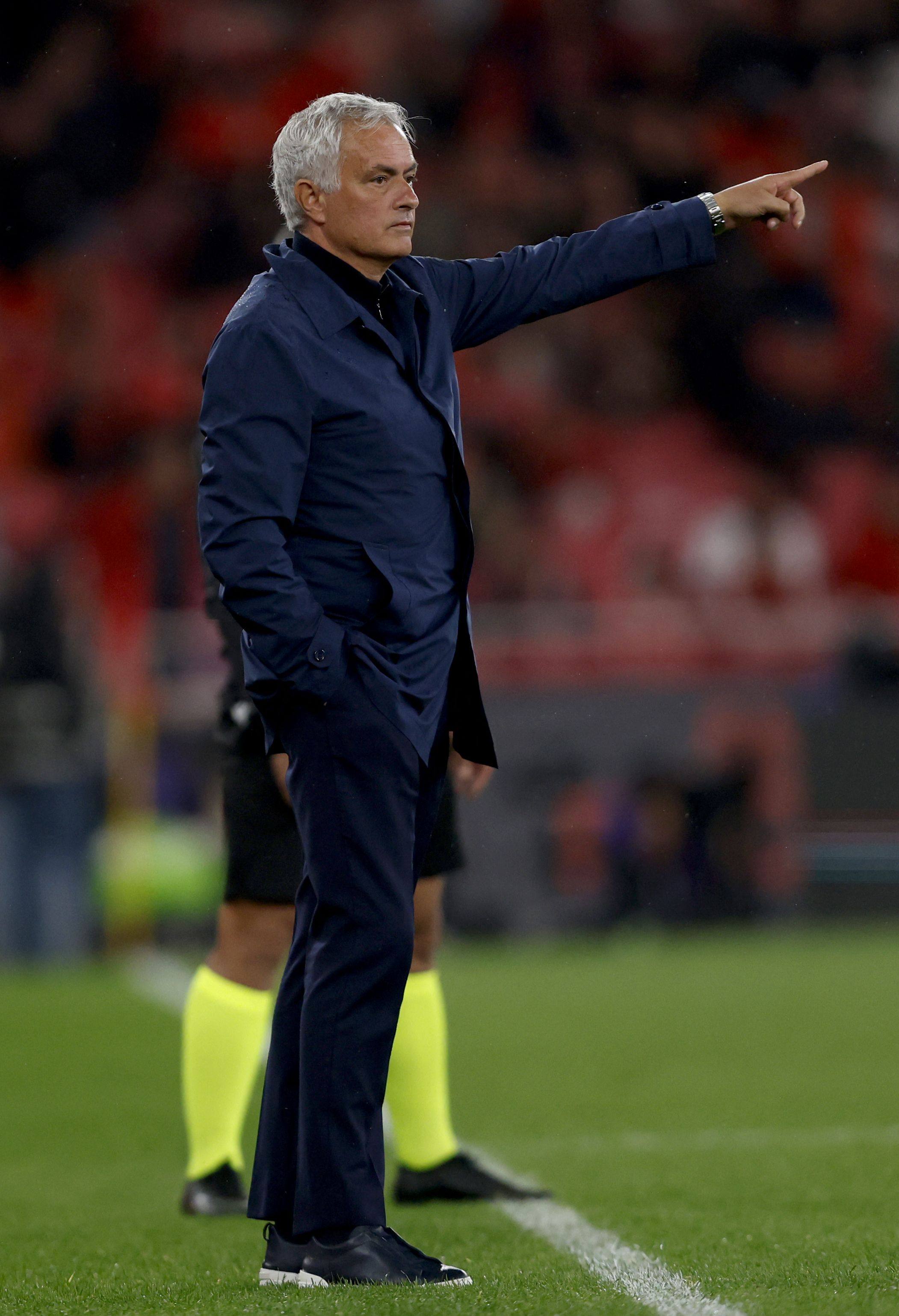 Benfica head coach Jose Mourinho, who has been touted repeatedly as a future Portugal manager, remains one of world football’s big beasts. Photo: AFP