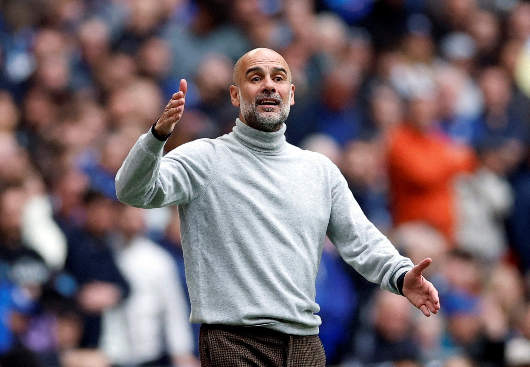 Pep Guardiola has won 17 major trophies at City since arriving in English football in 2016. Photo: Reuters