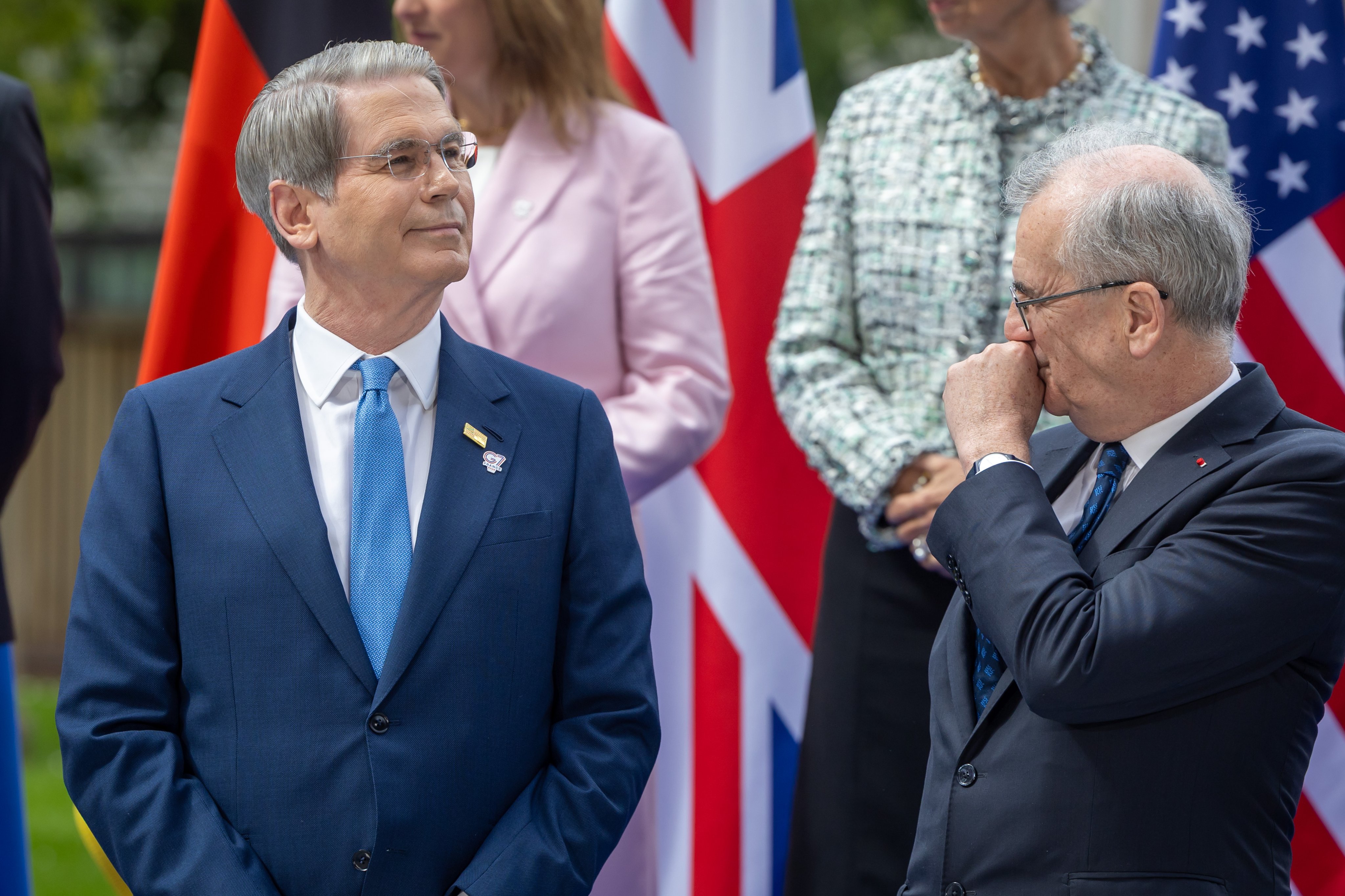 US Treasury Secretary Scott Bessent at the G7 finance ministers and central bank governors meeting in Paris, France on Monday. Photo: EPA