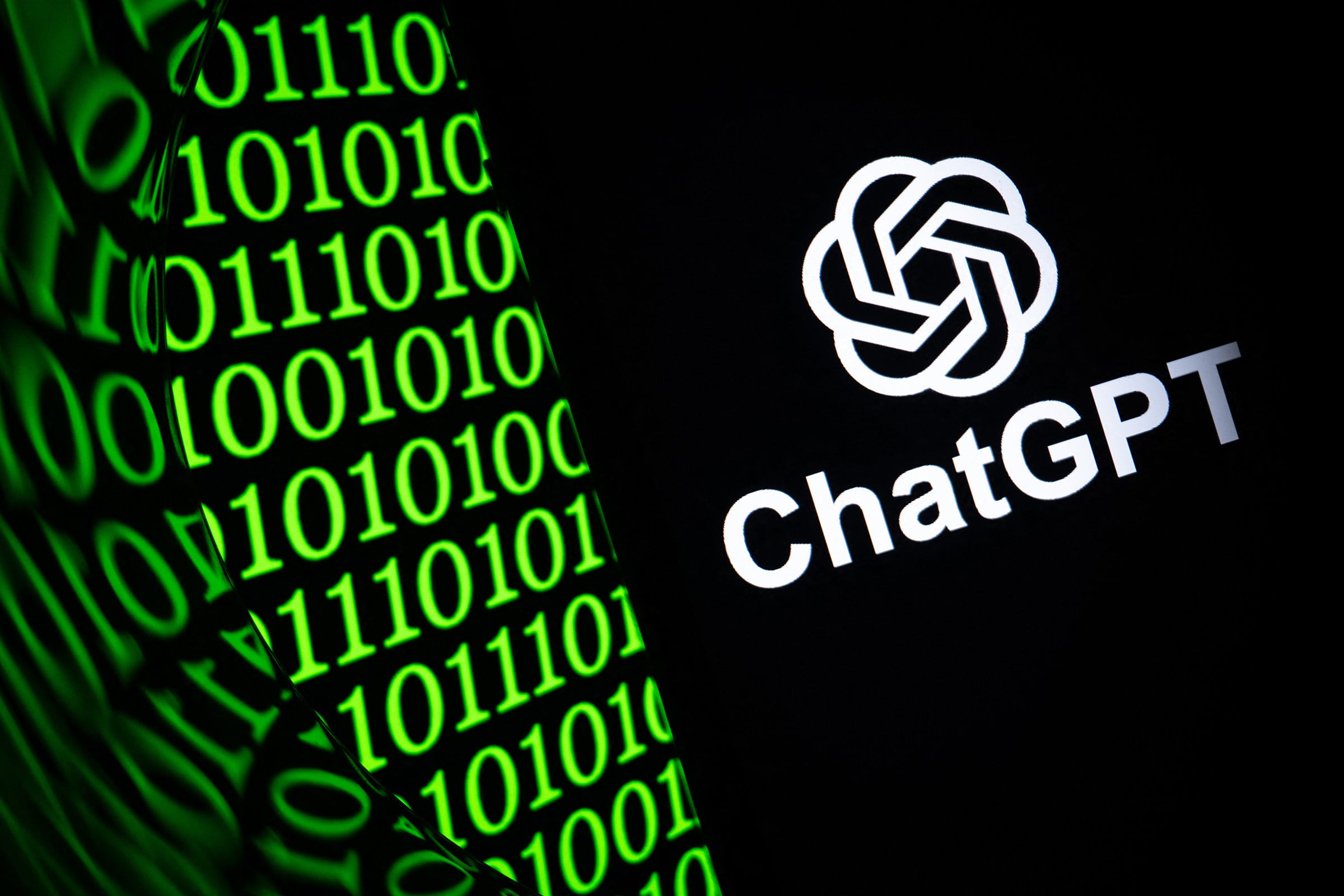 The logo of OpenAI’s artificial intelligence chatbot ChatGPT. Illustration: AFP/Getty Images/TNS