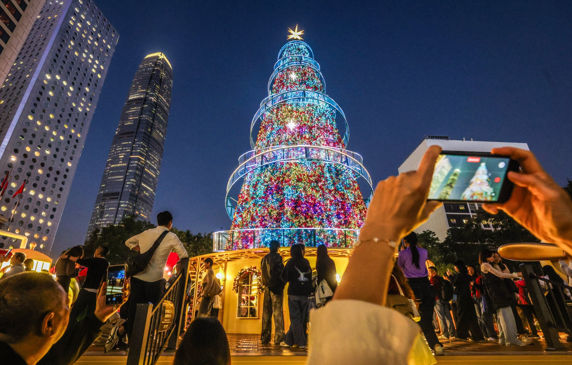 The Hong Kong WinterFest, scheduled to take place at the garden at the end of this year, will not be affected. Photo: Edmond So