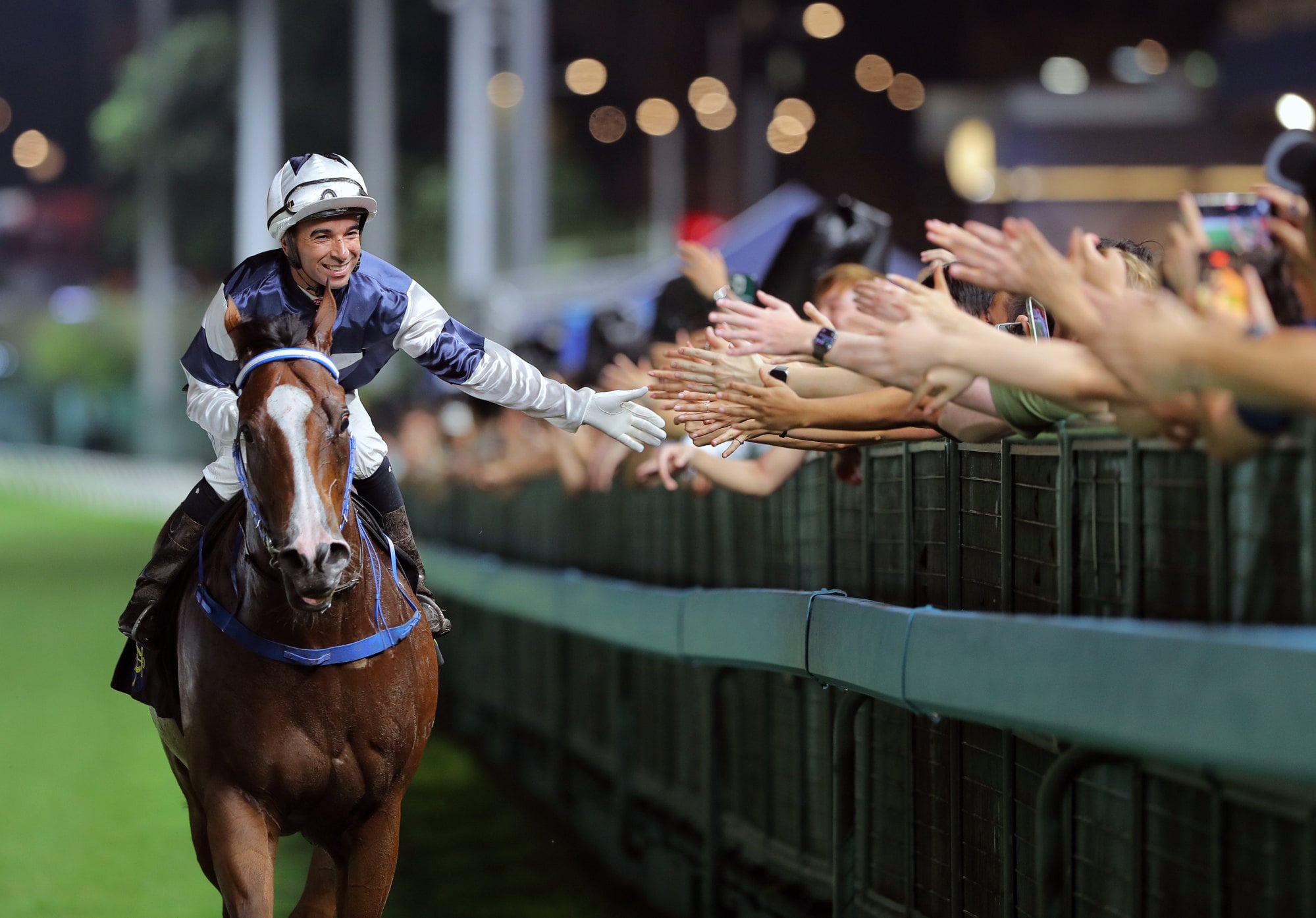 Joao Moreira returns on The Heir at Happy Valley.