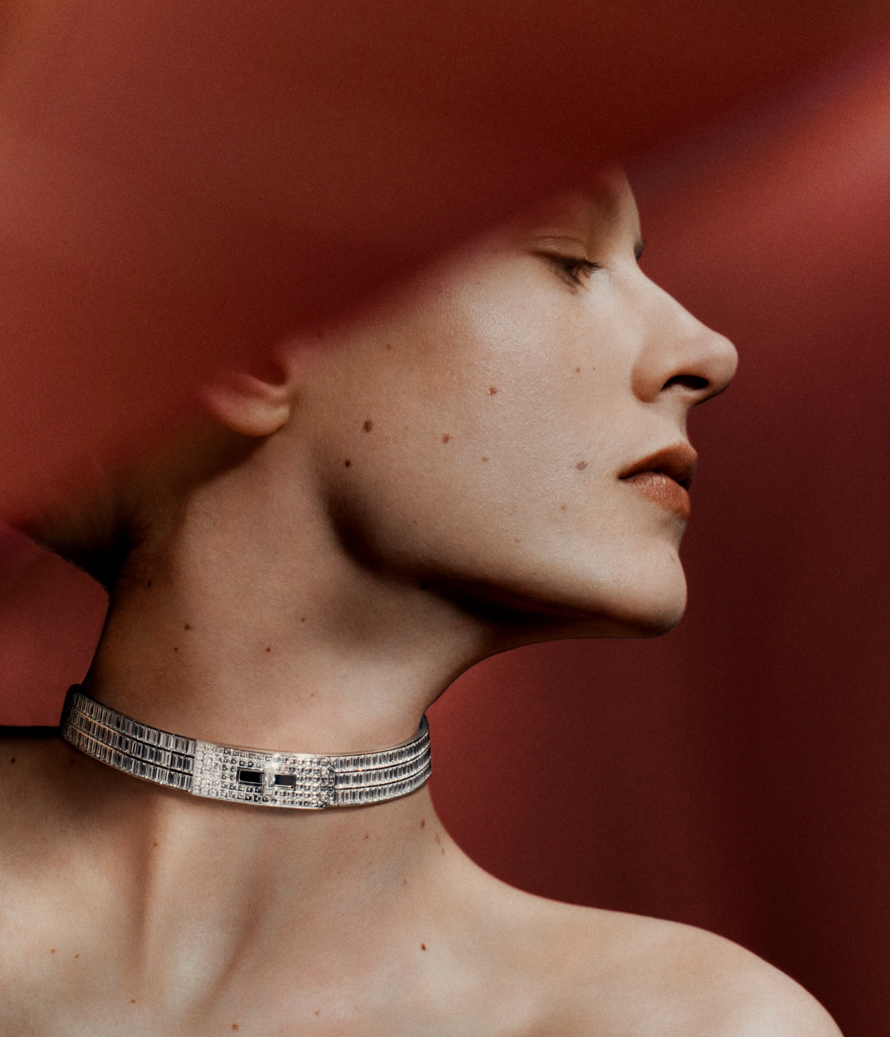 Hermès Kelly Baguettes choker. Photo: Handout