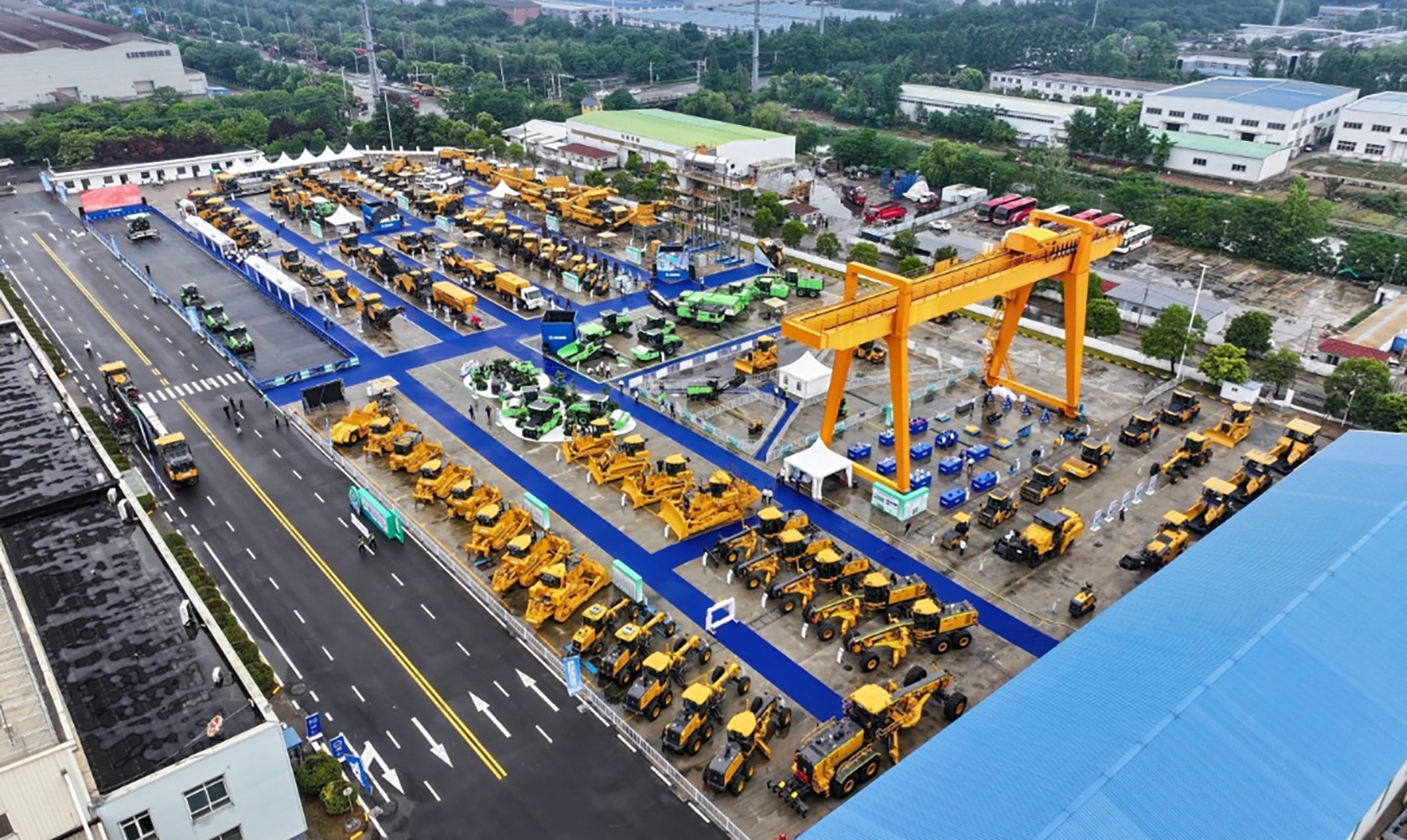 XCMG is the world’s third-largest construction machinery manufacturer, behind Caterpillar and Komatsu. Photo: Handout