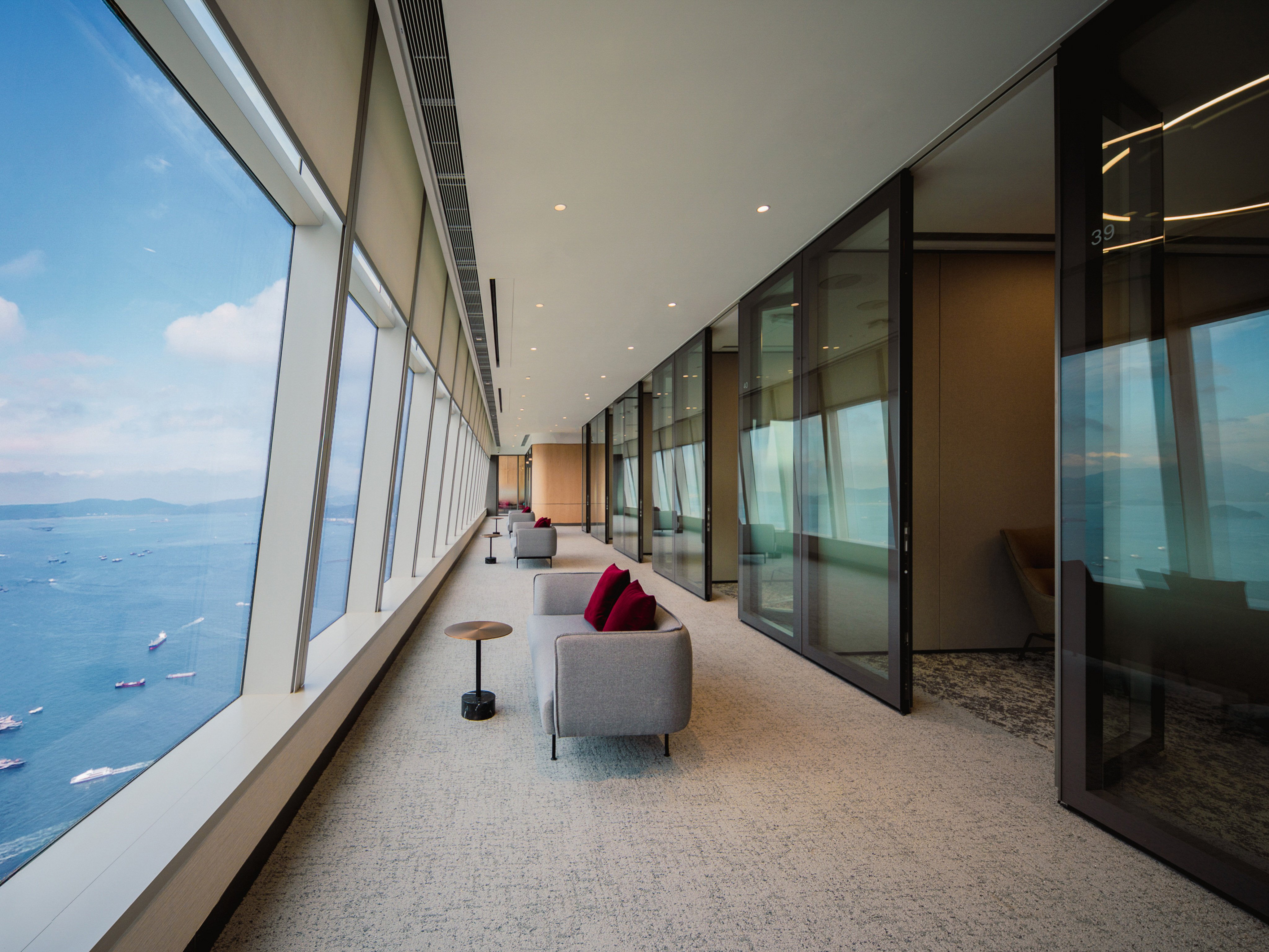 HSBC now has five wealth-management centres in Hong Kong, including this one that opened in September in the International Commerce Centre in West Kowloon. Photo: Handout