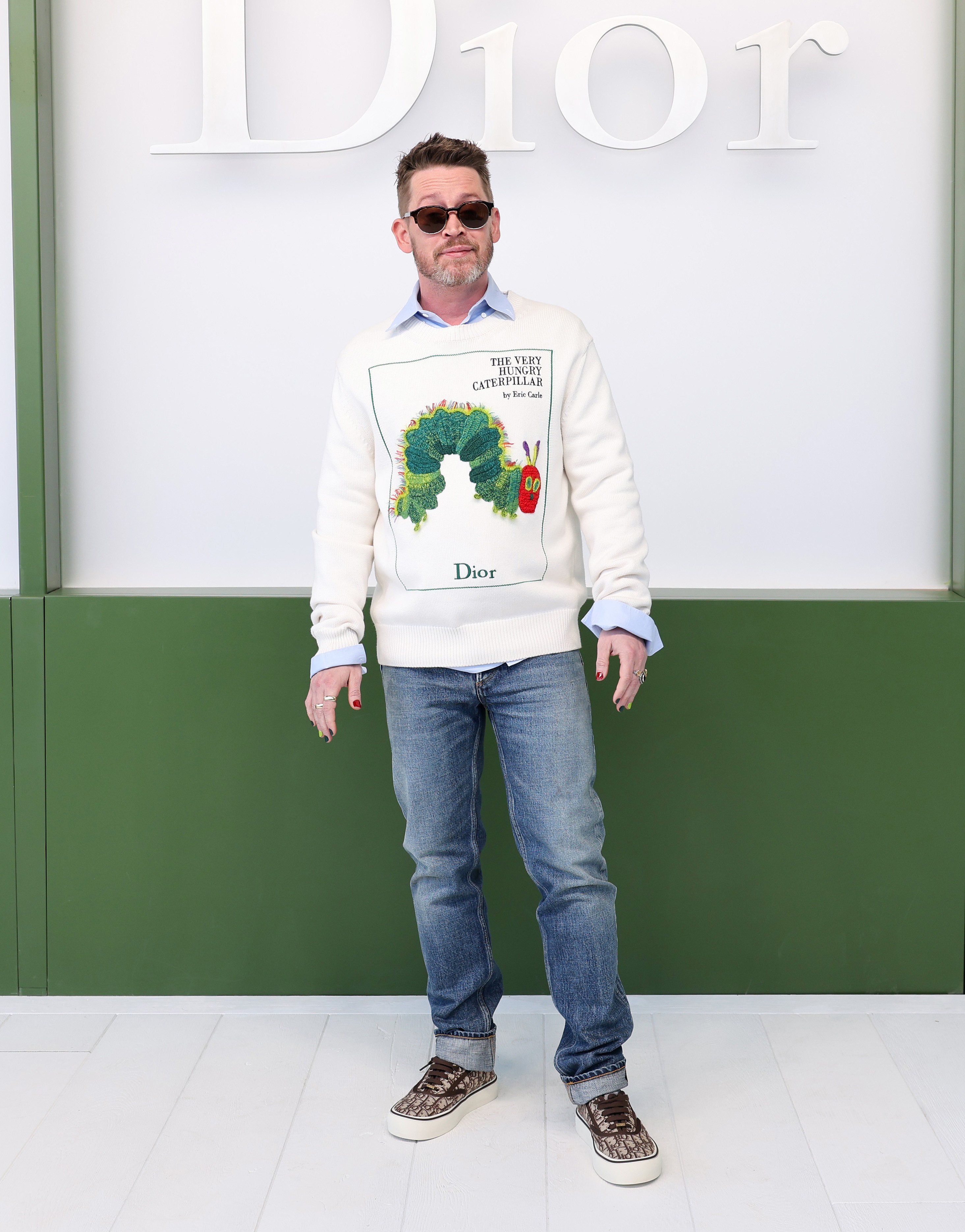 Macaulay Culkin in Dior Men. Photo: Handout