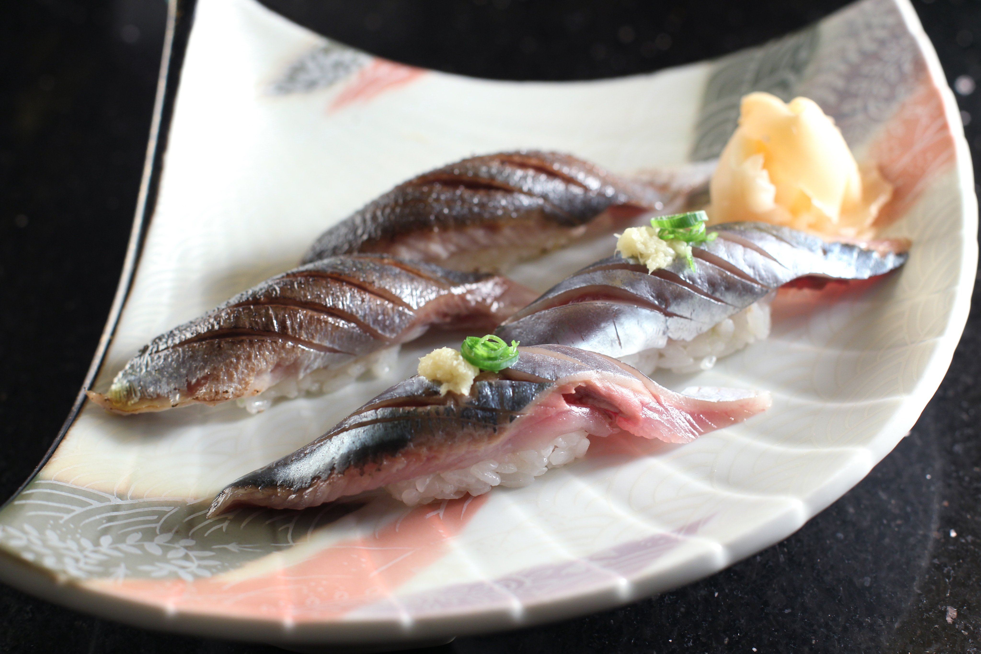 Mackerel sushi at Tomokazu Japanese Restaurant in Hong Kong’s Wan Chai neighbourhood, one of Nuovo CEO and creative director Pak-man Lee’s favourite places to eat in Hong Kong. Photo: SCMP