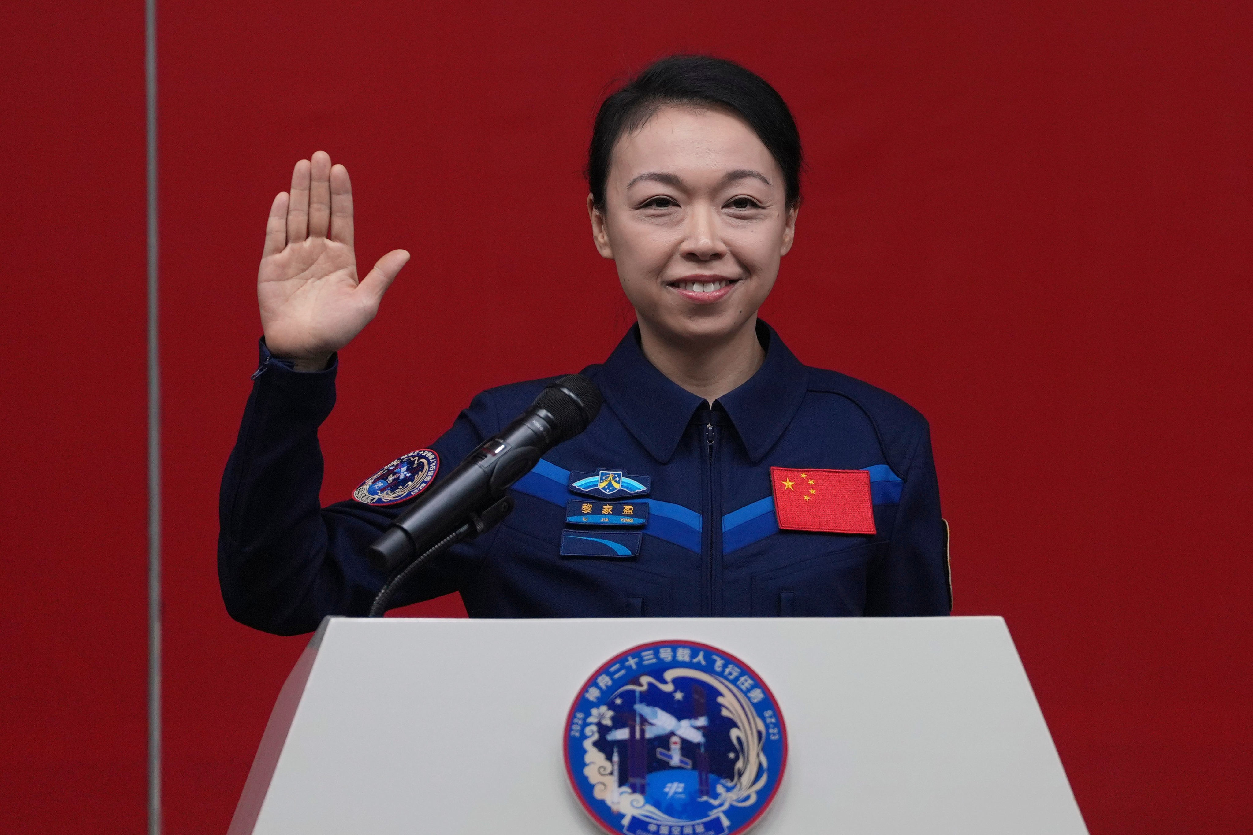 Hong Kong astronaut Lai Ka-ying has also made history as China’s first female payload specialist. Photo: AP