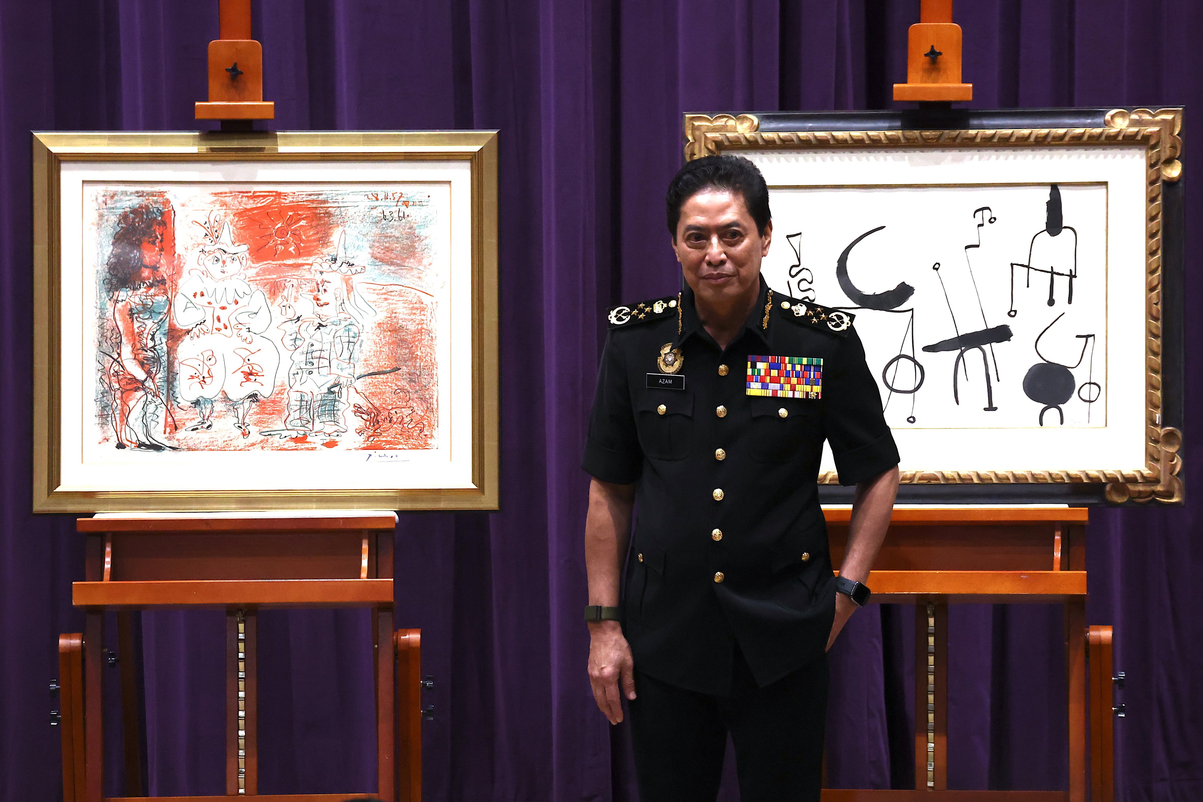Malaysia’s former anti-corruption chief Azam Baki. Photo: EPA