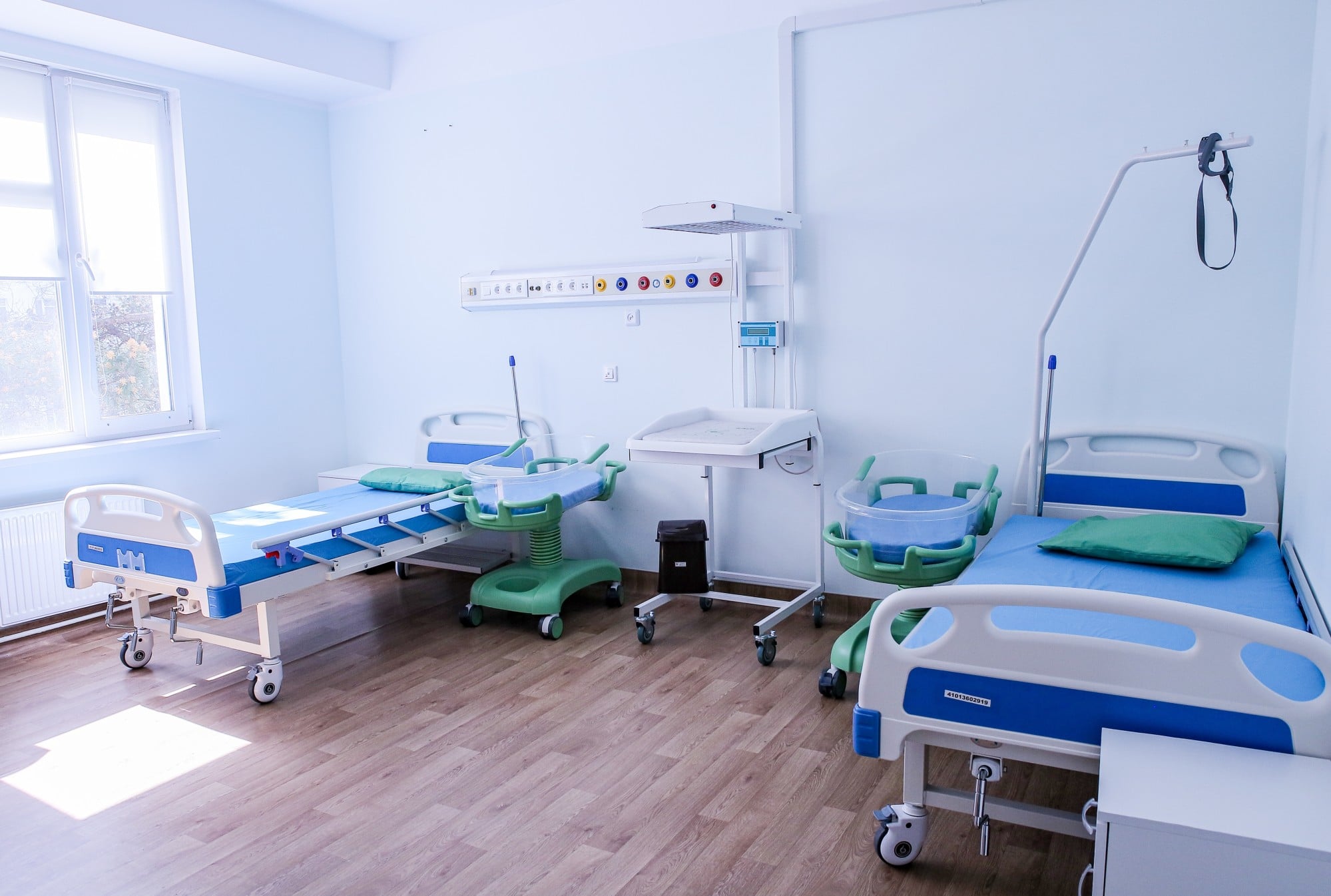 An empty maternity ward in a hospital in China. Photo: Shutterstock
