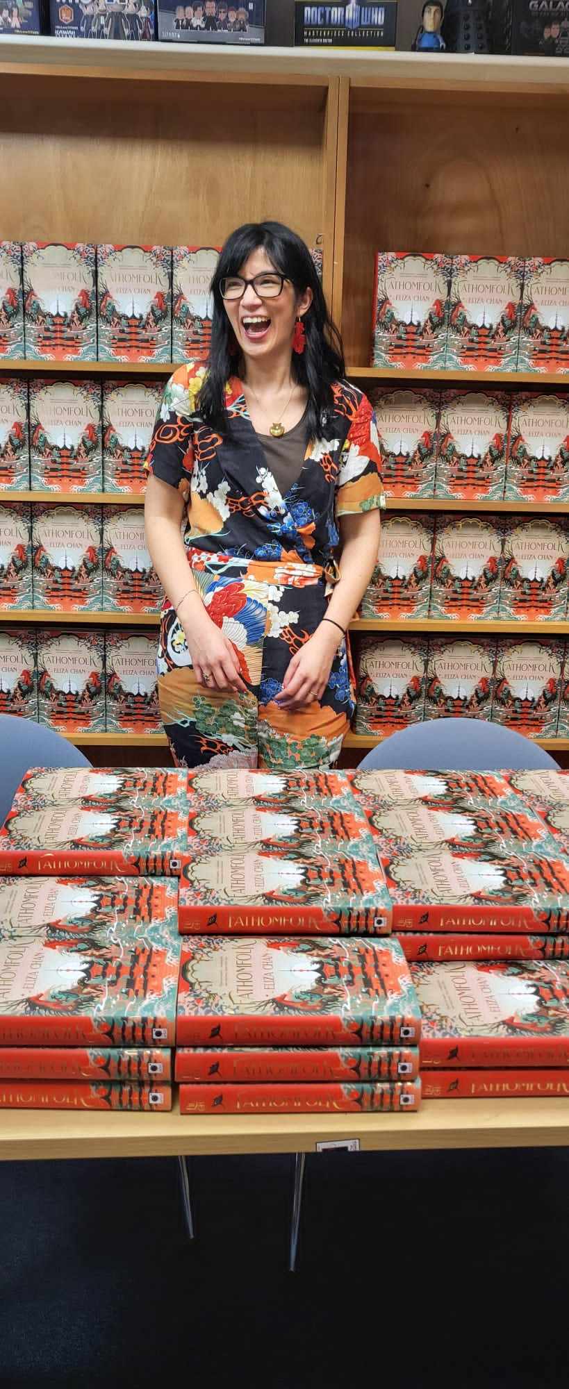 Eliza Chan, a Scottish-Chinese author, masterfully blends different cultures in her bestselling fantasy novels, exploring identity and heritage. Photo: Handout