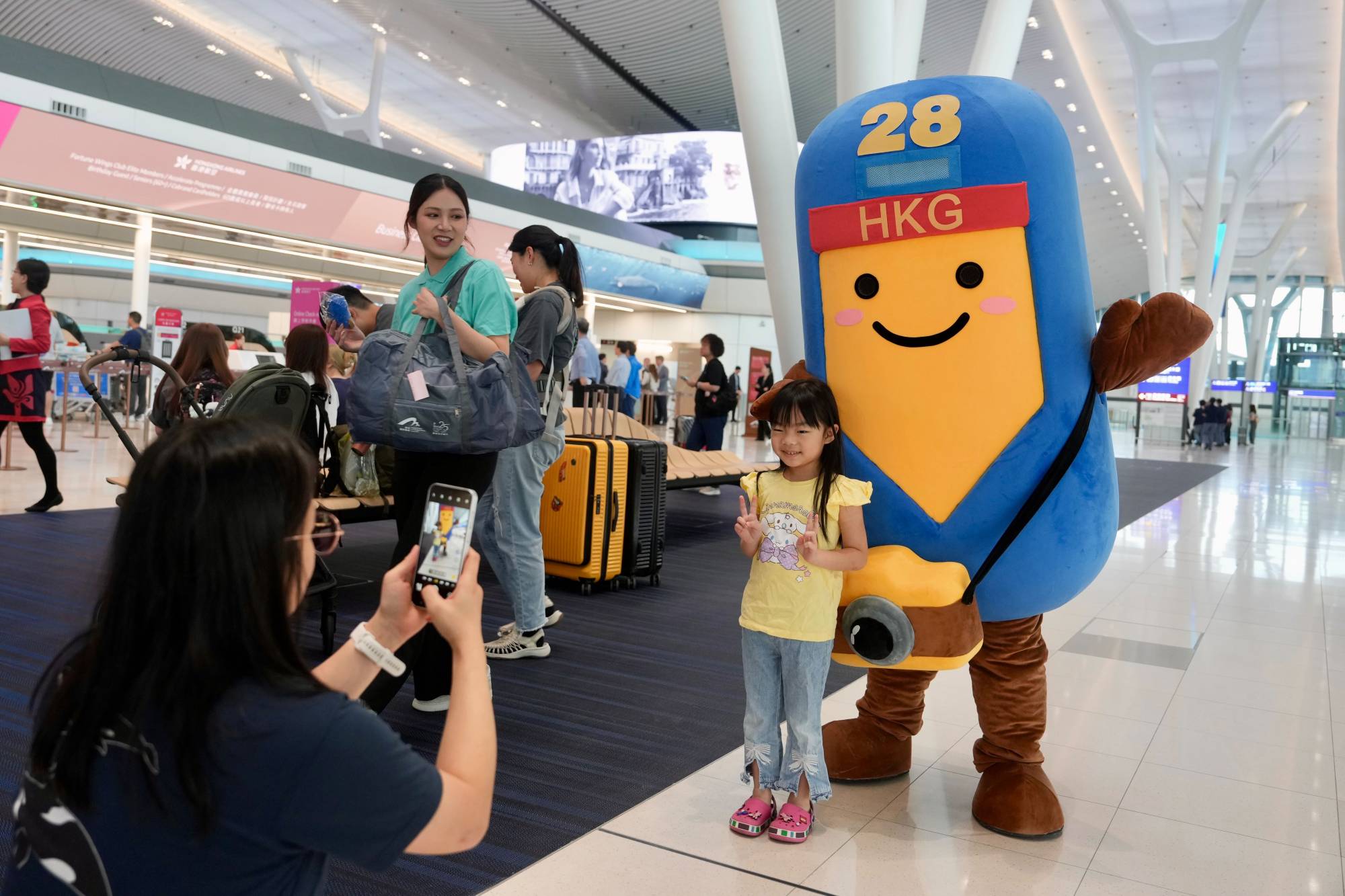 Travellers have praised the customer service at the terminal. Photo: Sam Tsang Travellers have praised the customer service at the terminal. Photo: Sam Tsang