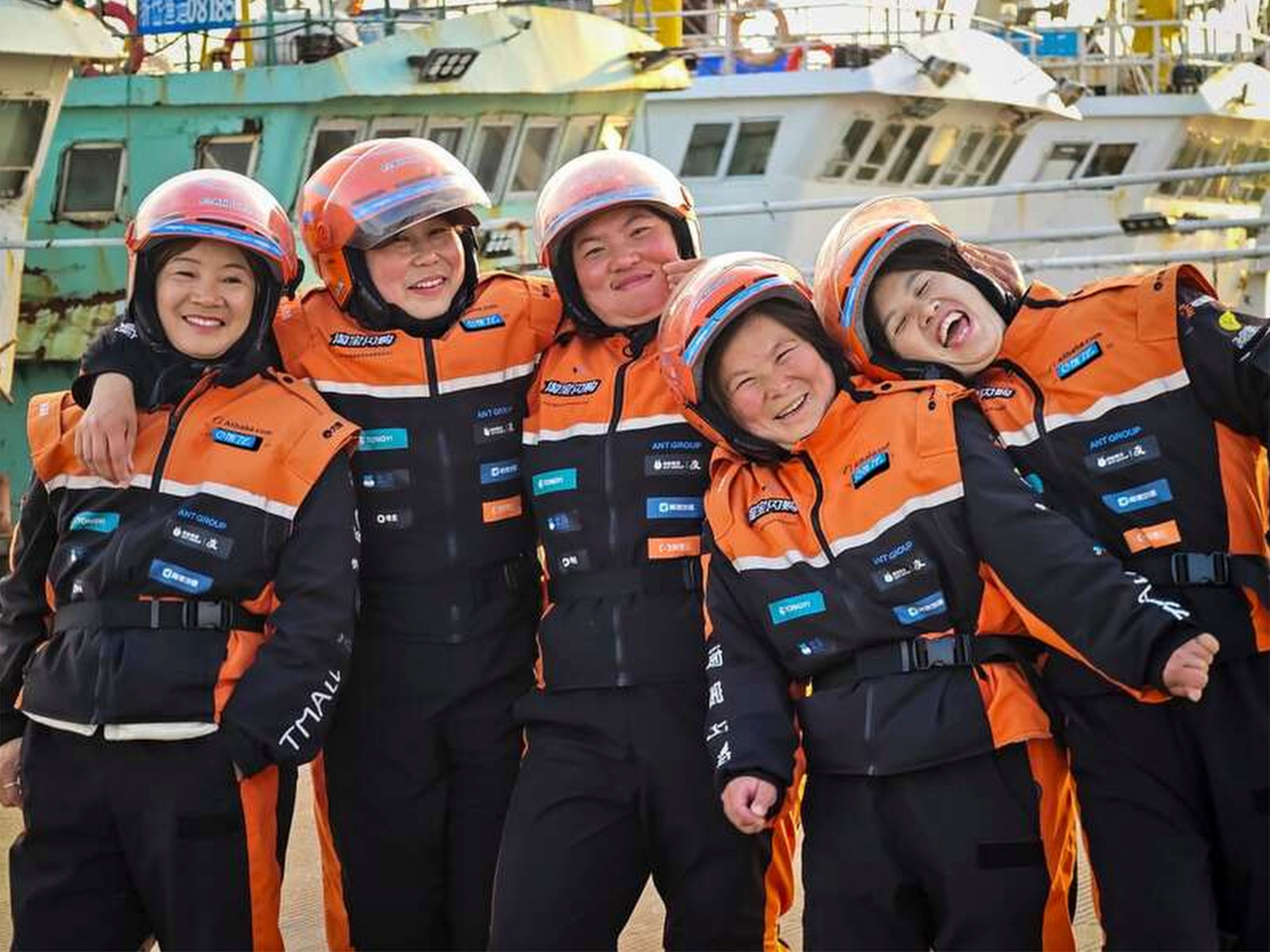 “Female Knights” on Qushan Island are empowering themselves through food delivery, achieving financial independence and balancing work with family life. Photo: Handout