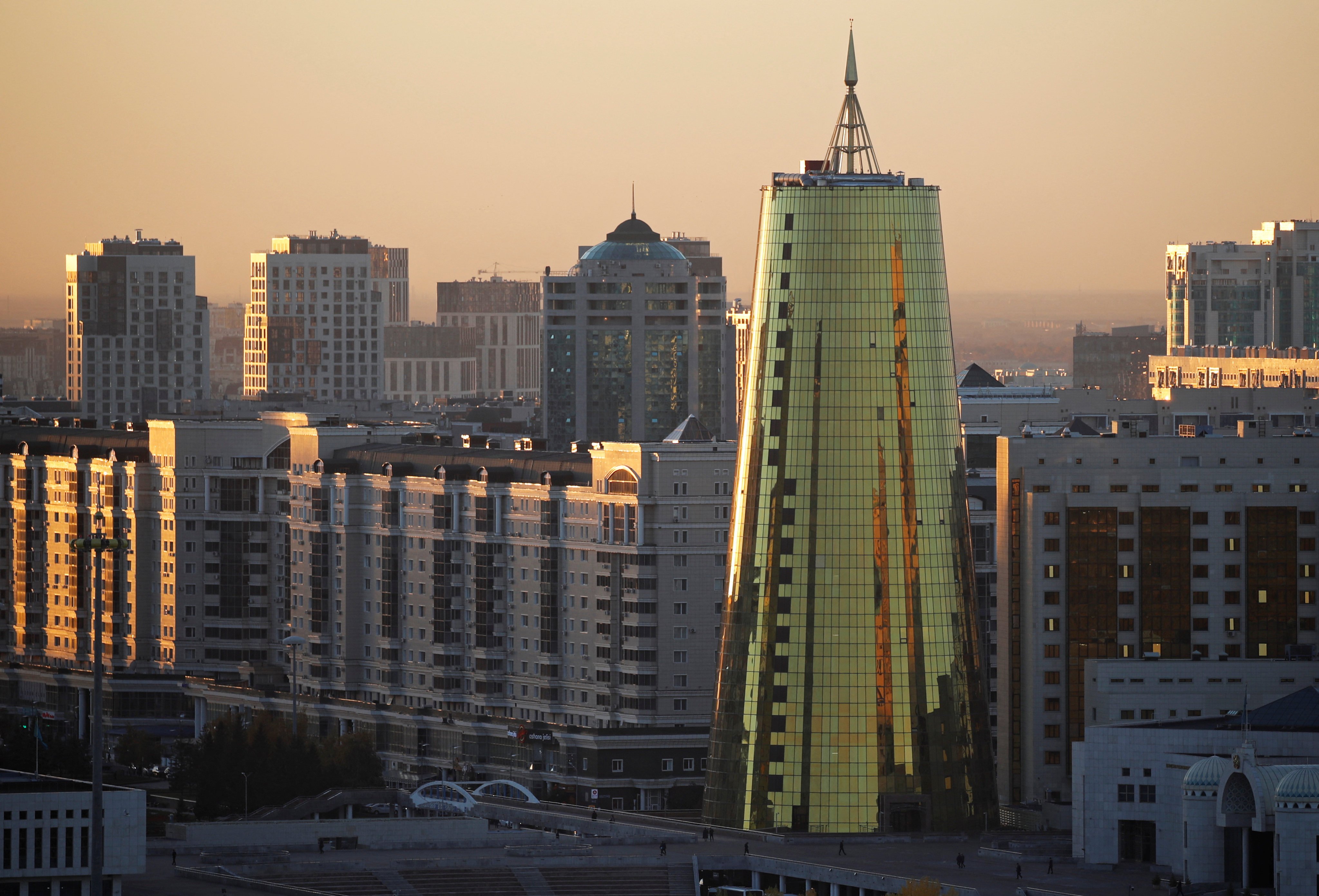 A view of Kazakhstan's capital Astana. The state-owned Development Bank of Kazakhstan last year listed its first-ever yuan bond on Hong Kong's bourse. Photo: Reuters