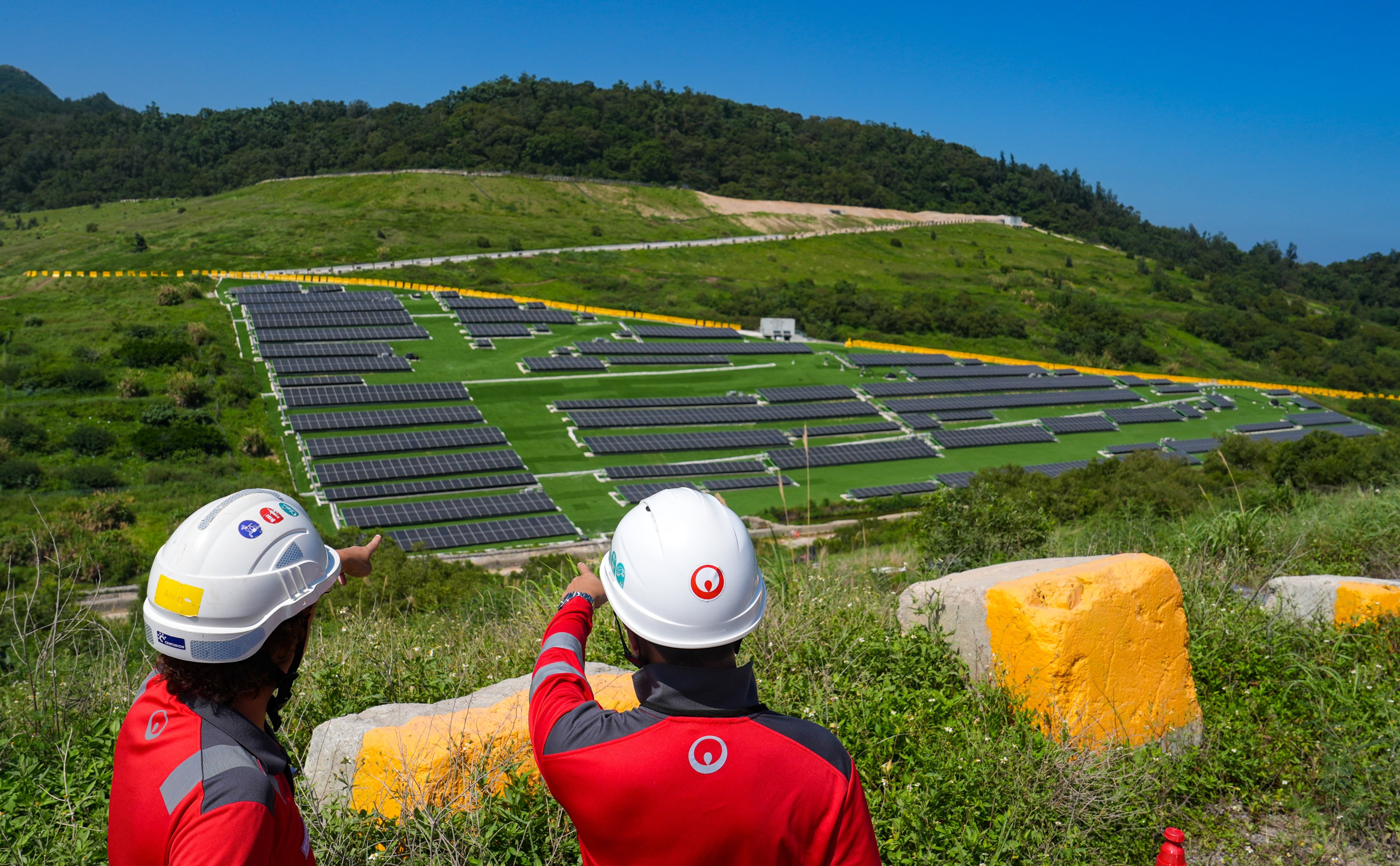 scmp.com - Theodora Yu - Solar, so good: Hong Kong's new landfill-based plant can power 360 homes