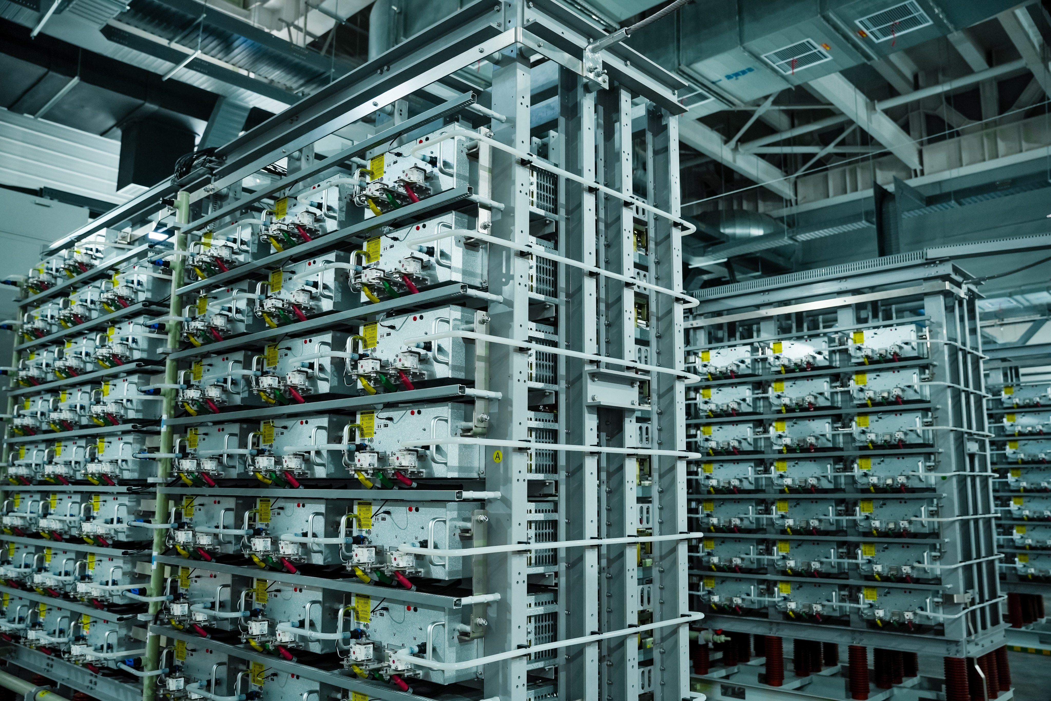 CATL’s Xiamen Energy Storage Validation Research Institute (ESVL) officially commenced operations on Thursday. Photo: Handout