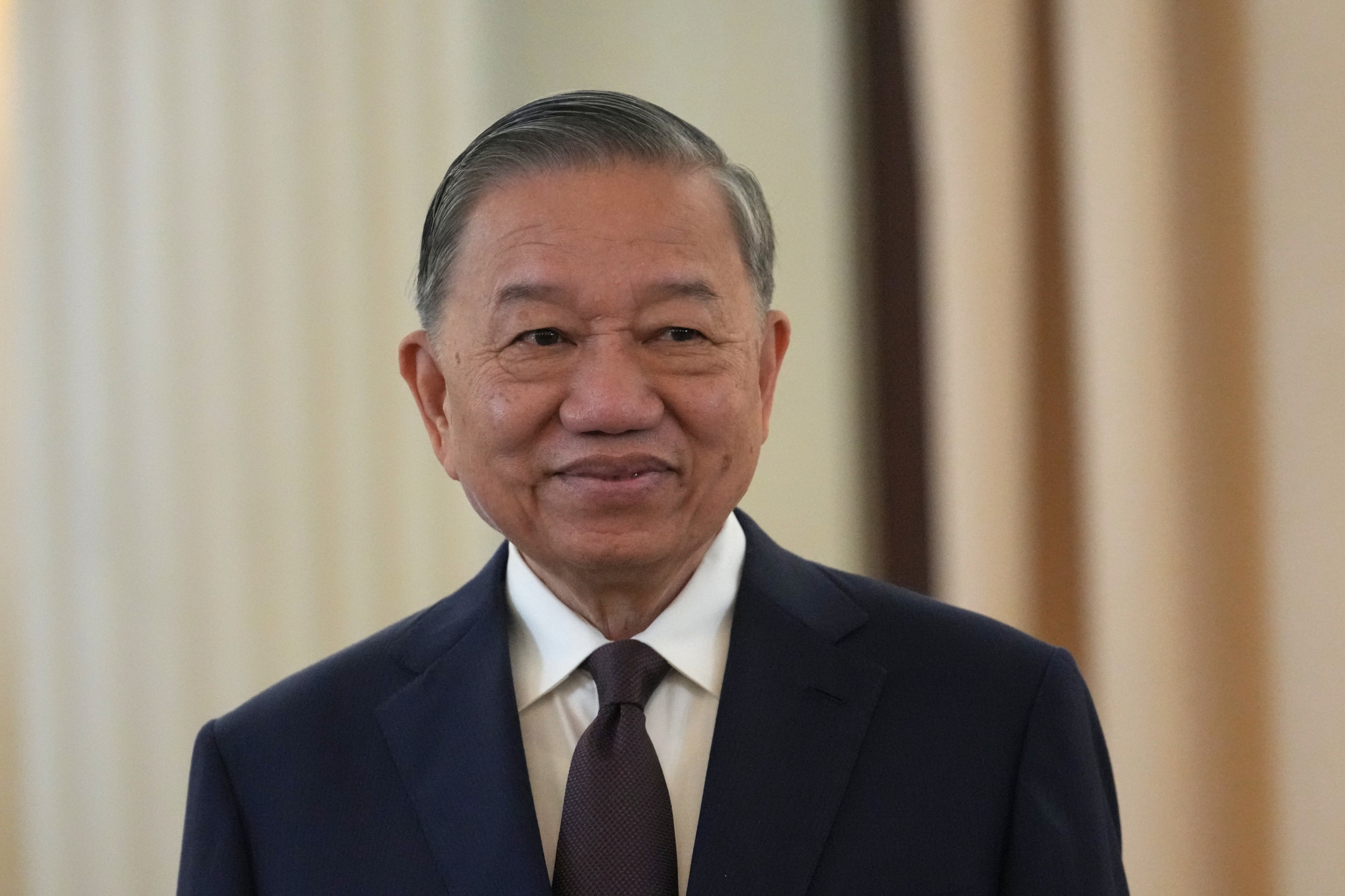 Vietnam’s President To Lam is due in the Philippines for a two-day state visit on Sunday and Monday. Photo: AP