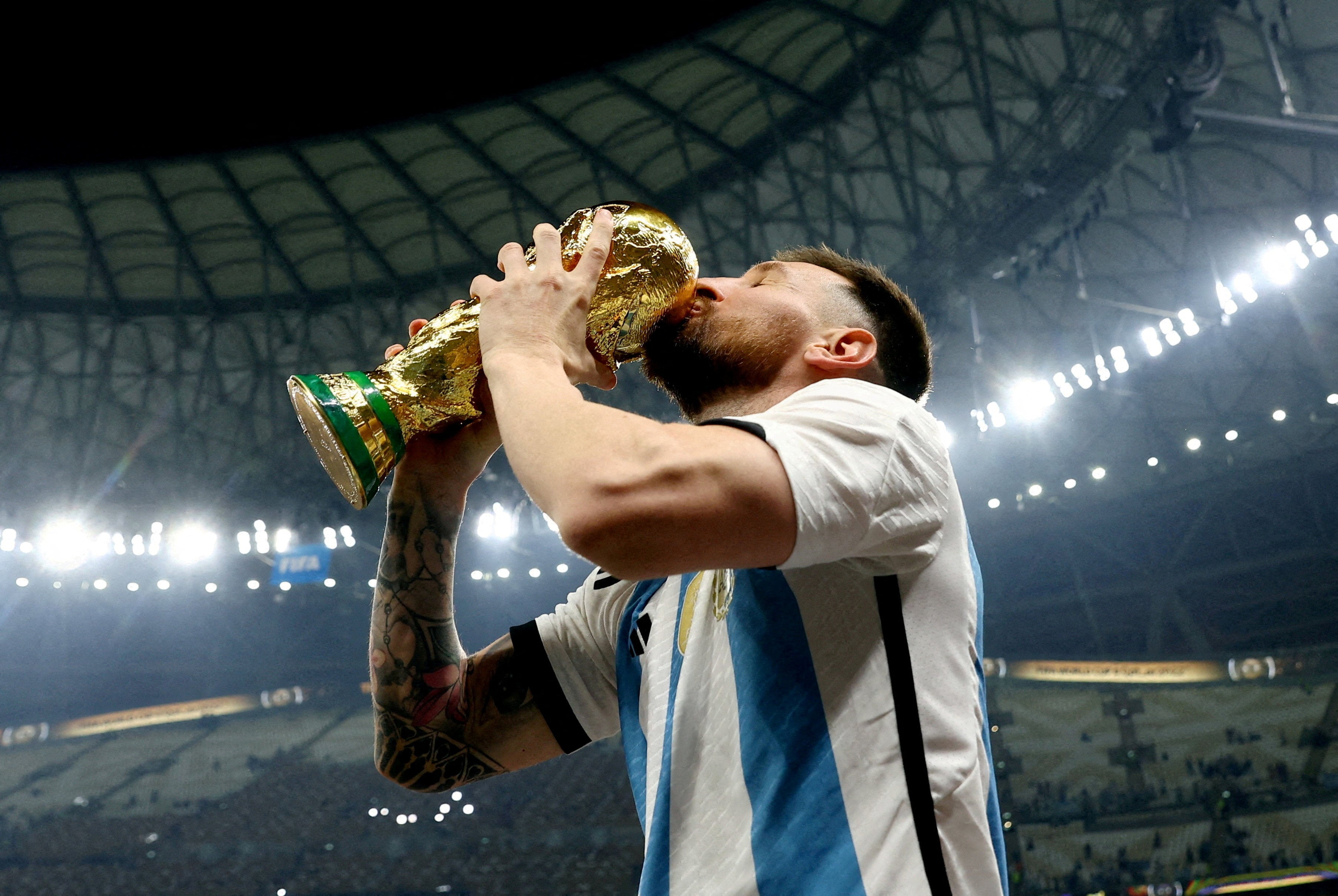 Lionel Messi will lead Argentina into the World Cup in Canada, Mexico and the United States this summer. Photo: Reuters
