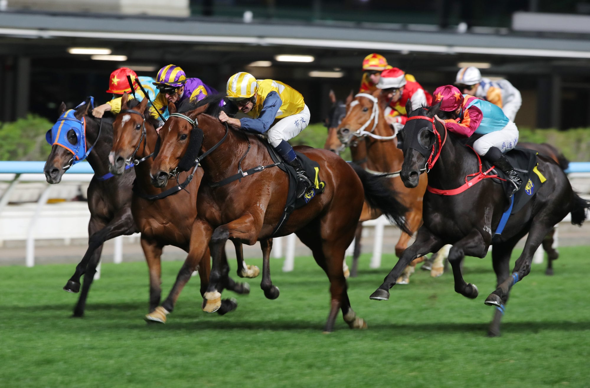 Star Brose gets up at Happy Valley in December. Star Brose gets up at Happy Valley in December.