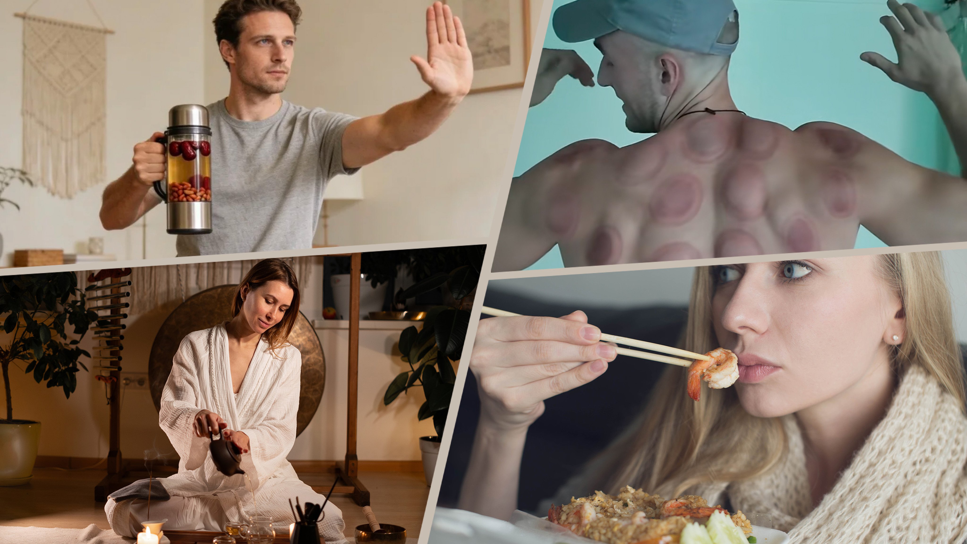 “Chinamaxxing”, in which the norms and traditions associated with Chinese culture are embraced, is trending among young Westerners. Photo: SCMP composite/Shutterstock/RedNote