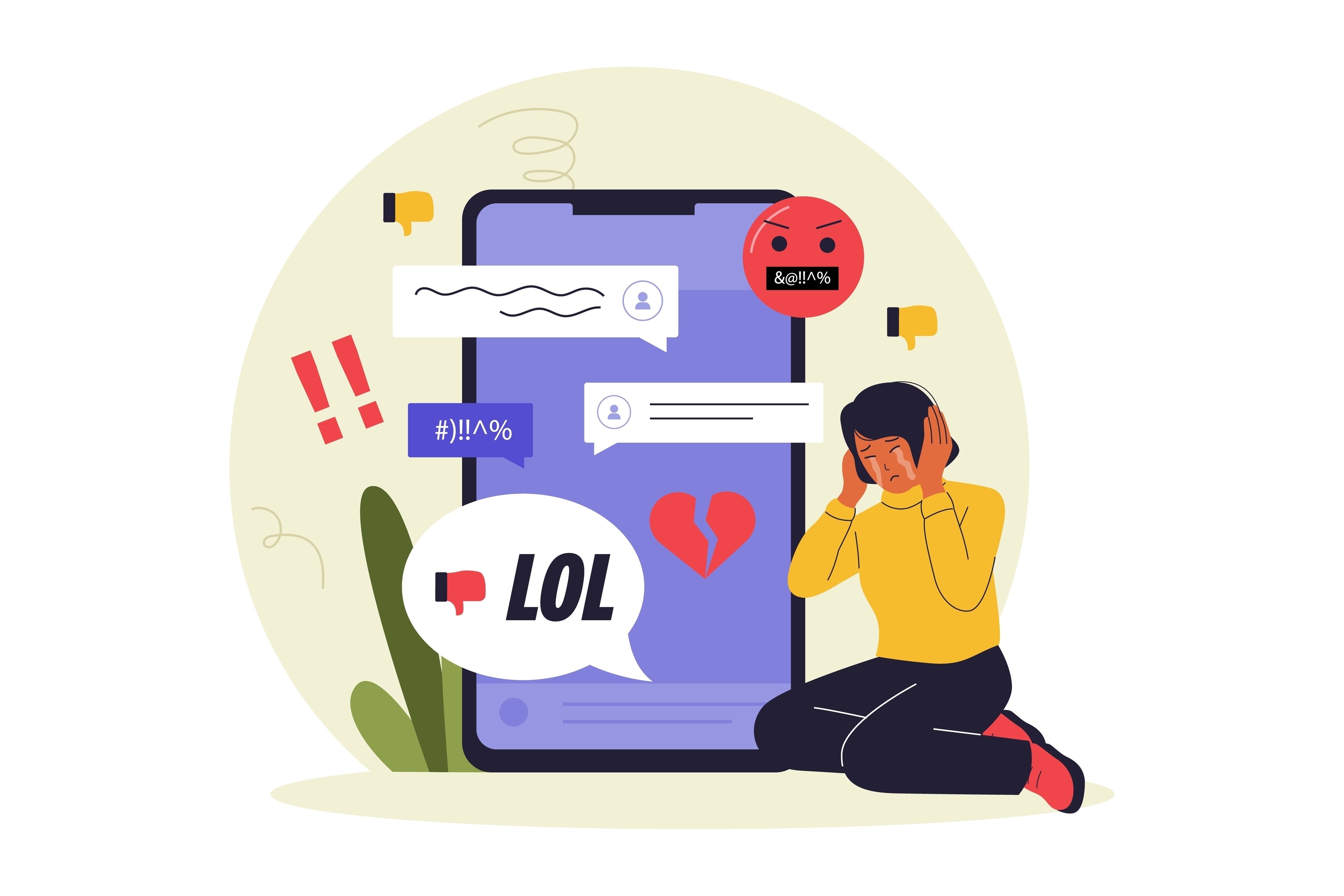 Cyberbullying is a serious problem, and no one deserves to be a victim of it. Photo: Shutterstock