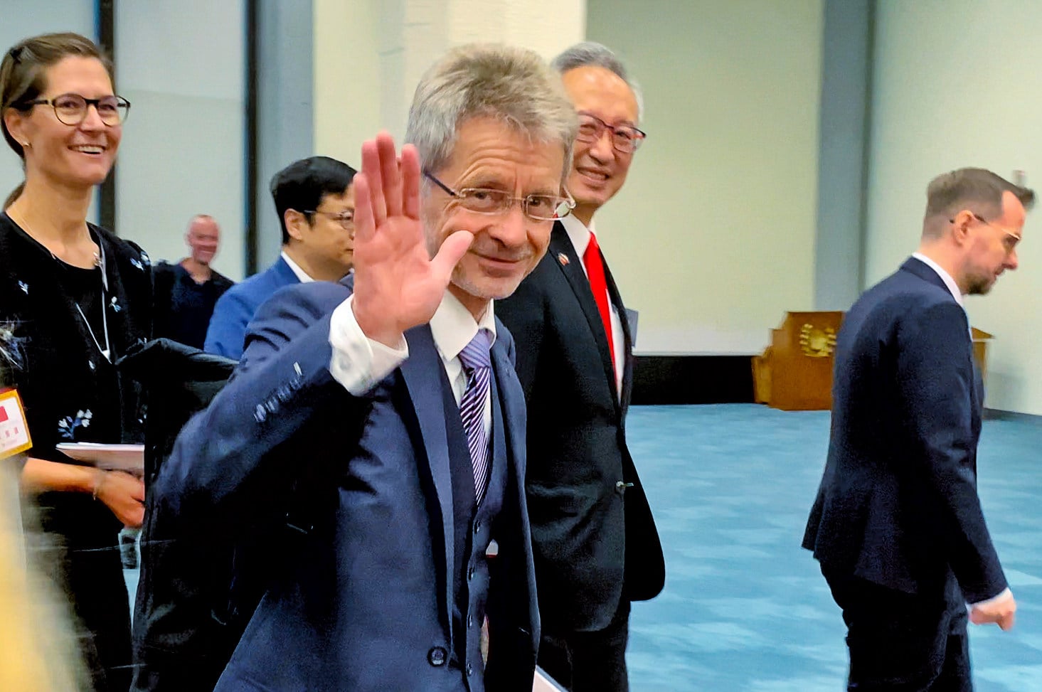 Czech Senate President Milos Vystrcil told a Taipei media outlet his trip aims to boost understanding and cooperation at the political and people-to-people levels. Photo: Handout