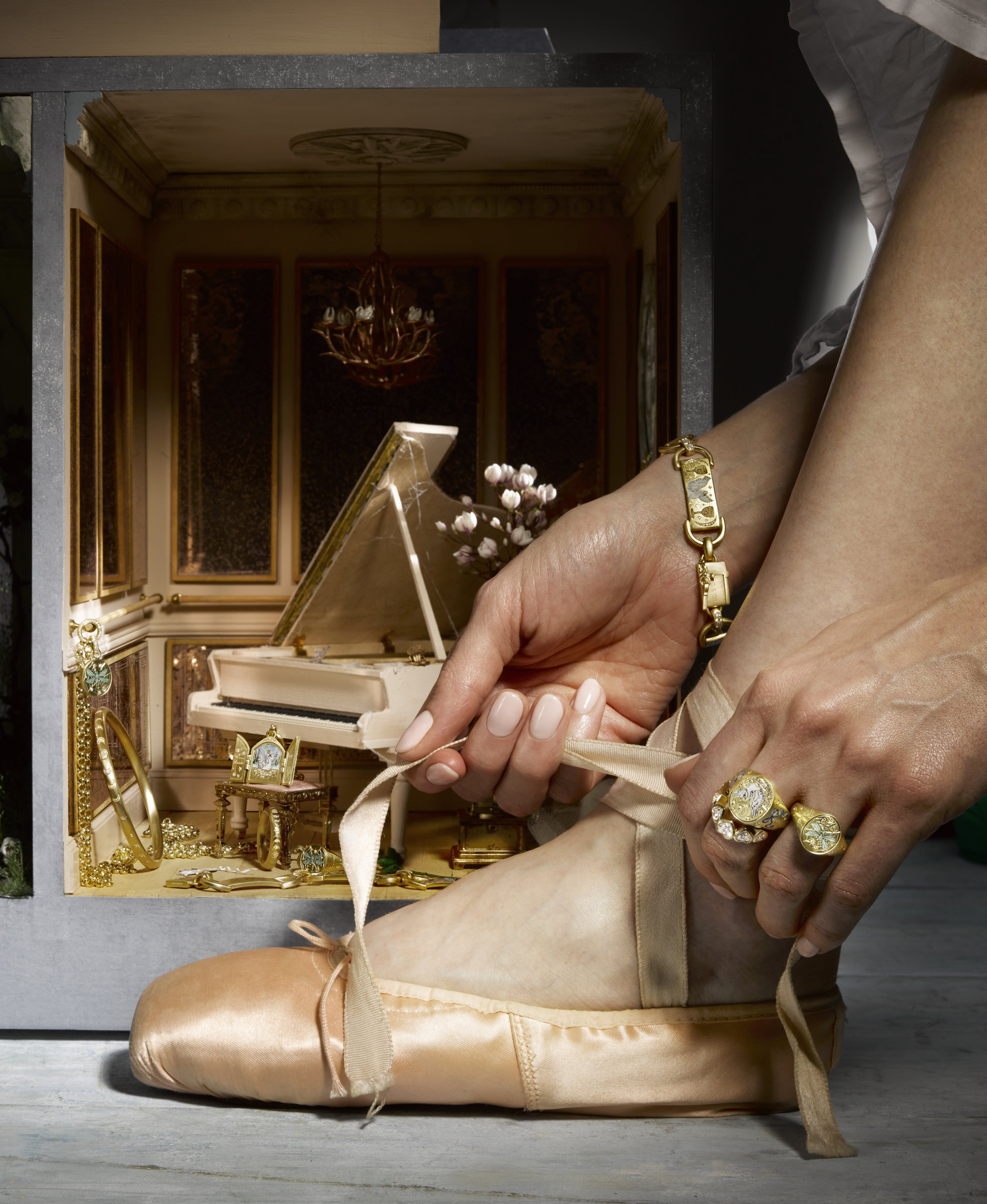 Cece Jewellery’s Doll House is inspired by its Triptych Collection. Photo: Handout