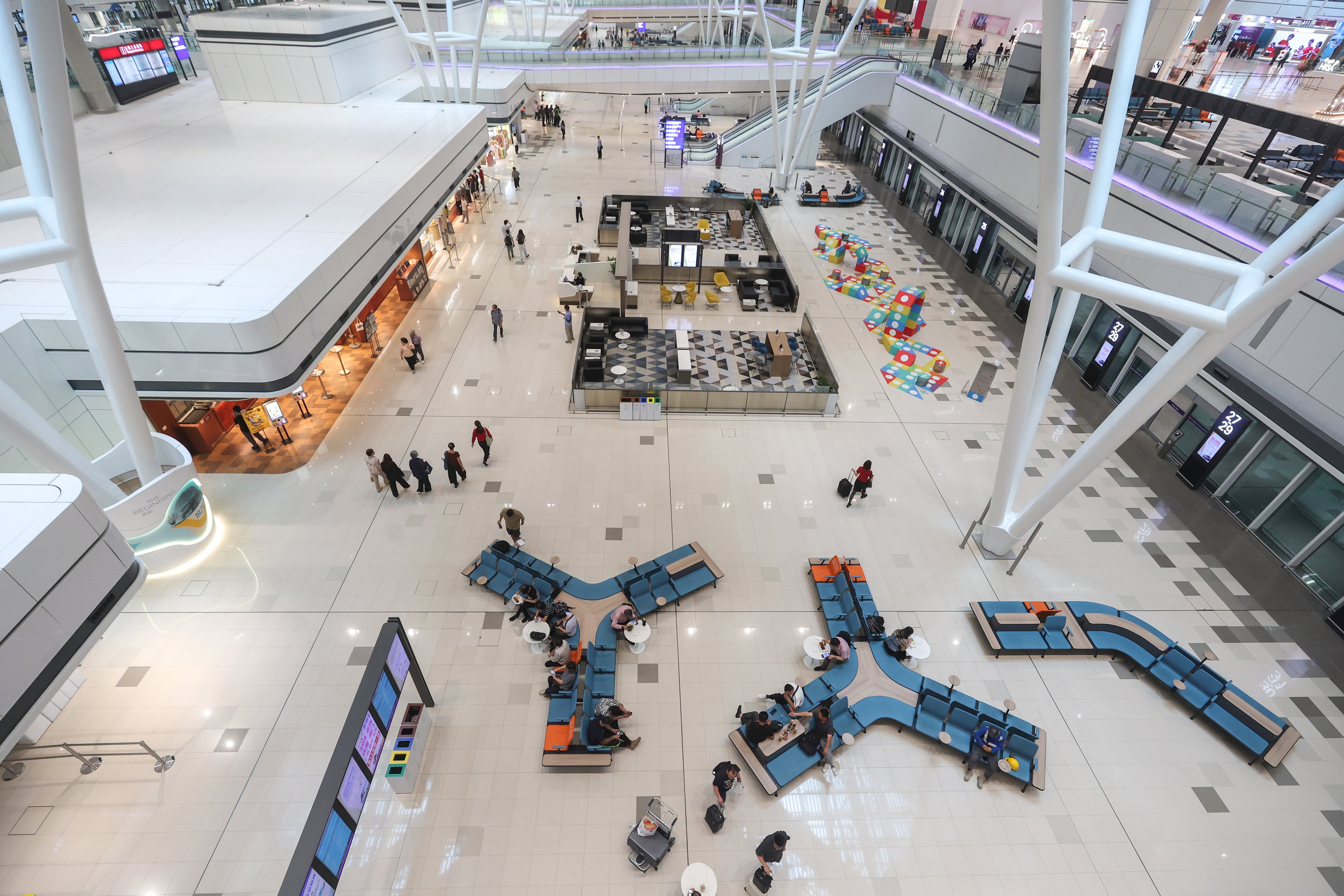 Hong Kong International Airport’s Terminal 2 has opened its doors. Photos: Edmond So
