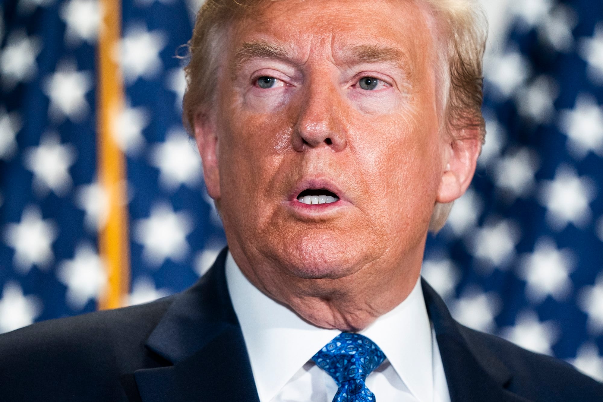 President Donald Trump ordered the US withdrawal from the WHO in January last year. Photo: EPA-EFE