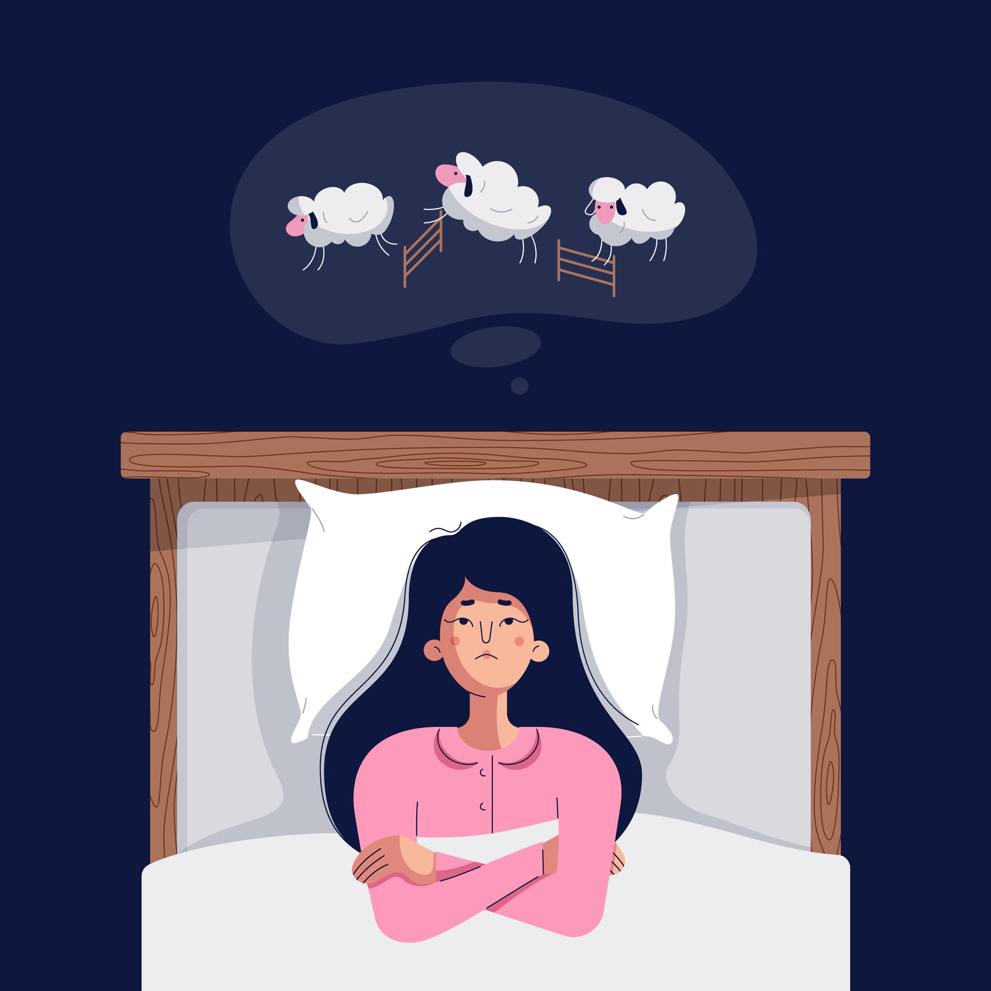 Having trouble sleeping? These traditional Chinese medicine tips may be able to help! Photo: Shutterstock